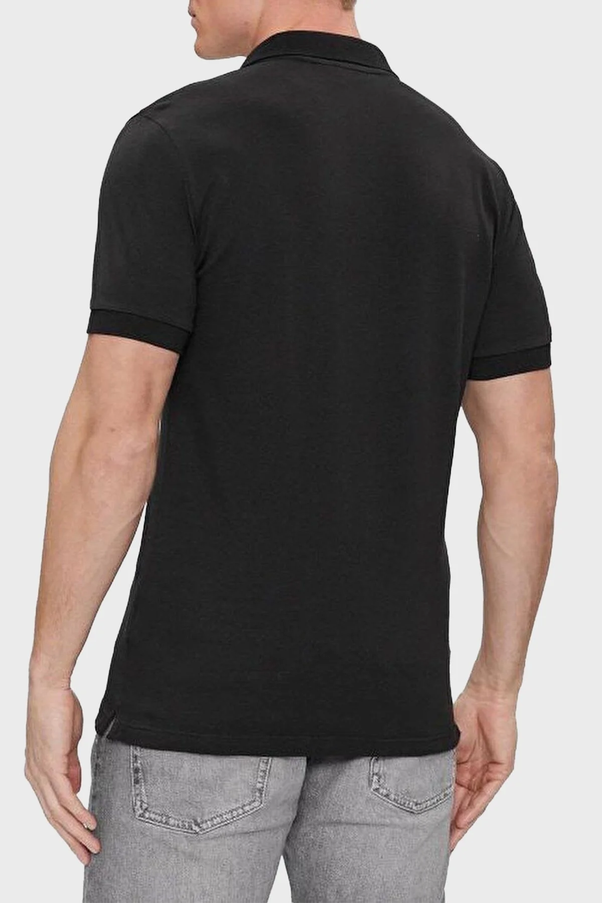 Calvin Klein Pamuklu Regular Fit J30J325269BEH Erkek Polo Yaka T Shirt J30J325269 BEH SİYAH - 2