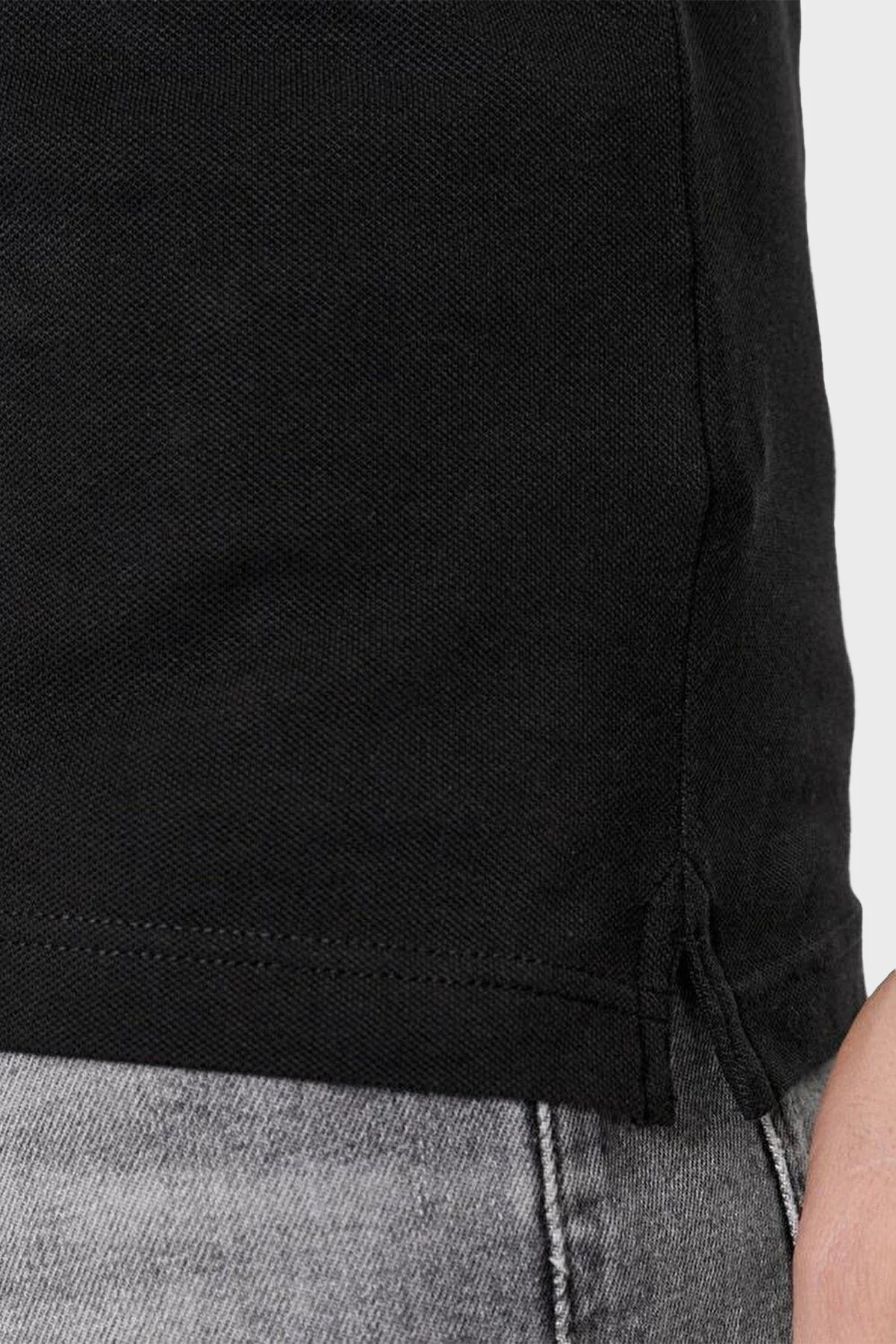 Calvin Klein Pamuklu Regular Fit J30J325269BEH Erkek Polo Yaka T Shirt J30J325269 BEH SİYAH - 4