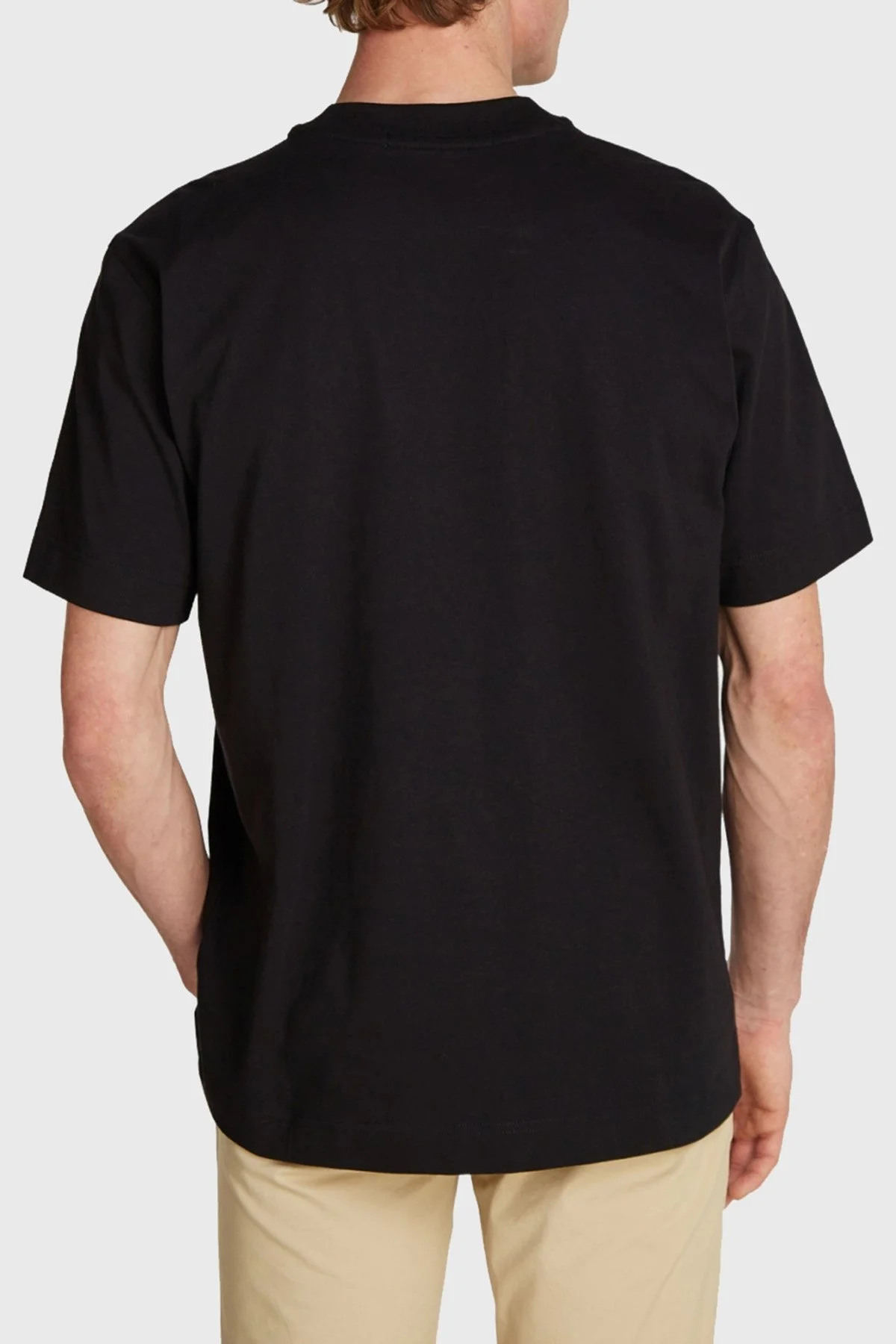 Calvin Klein Pamuklu Regular Fit J30J325657BEH Erkek T Shirt J30J325657 BEH SİYAH - 3