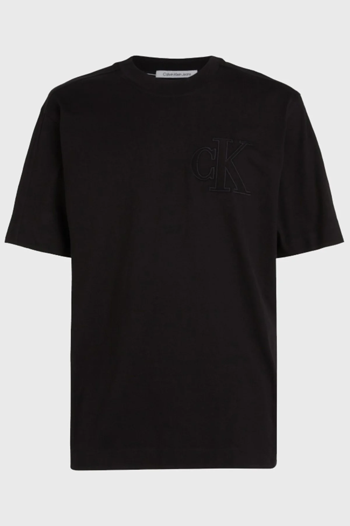 Calvin Klein Pamuklu Regular Fit J30J325657BEH Erkek T Shirt J30J325657 BEH SİYAH - 4