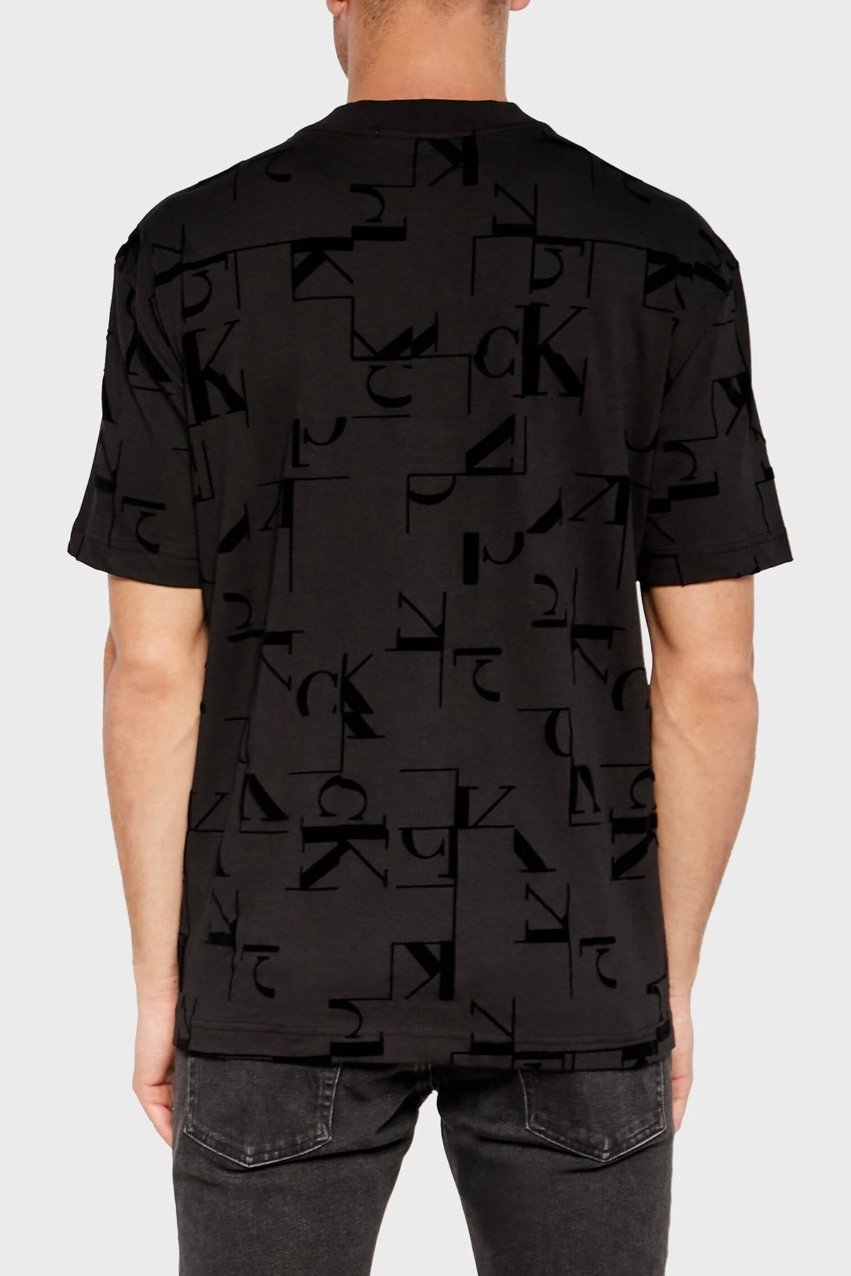 Calvin Klein Pamuklu Regular Fit J30J3256920GK Erkek T Shirt J30J325692 0GK SİYAH - 2
