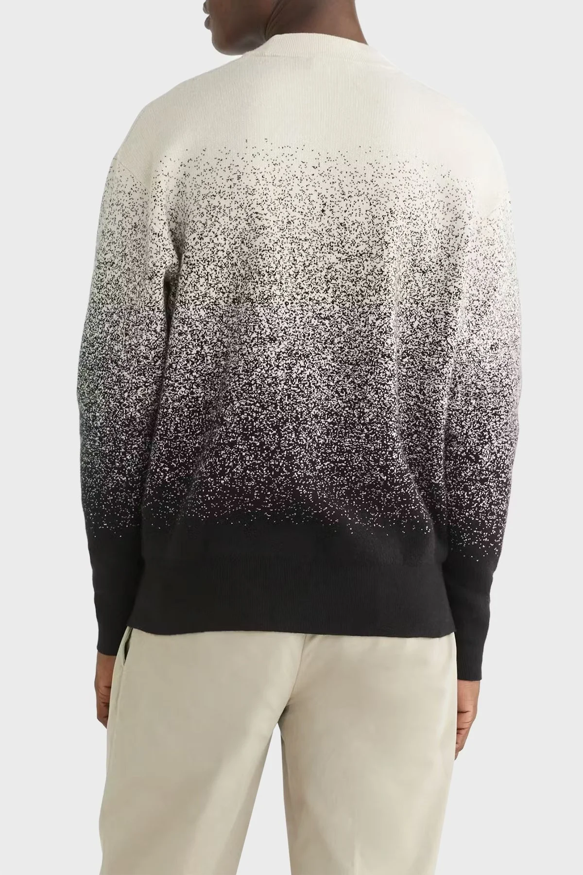 Calvin Klein Pamuklu Regular Fit K10K1114820F4 Erkek Kazak K10K111482 0F4 BEJ - 2
