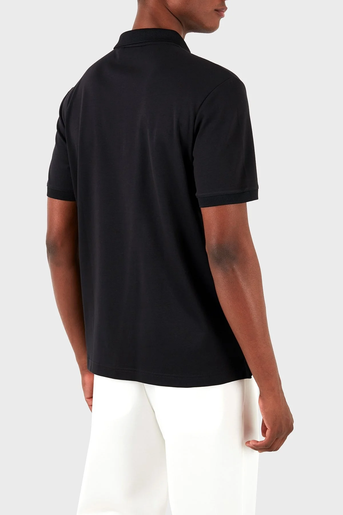 Calvin Klein Pamuklu Regular Fit K10K112754BEH Erkek Polo Yaka T Shirt K10K112754 BEH SİYAH - 3