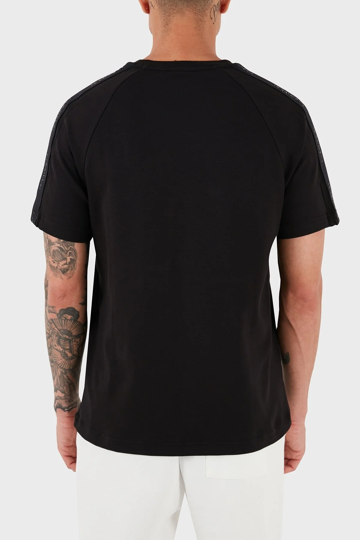 Calvin Klein Pamuklu Regular Fit K10K113066BEH Erkek T Shirt K10K113066 BEH SİYAH - 8