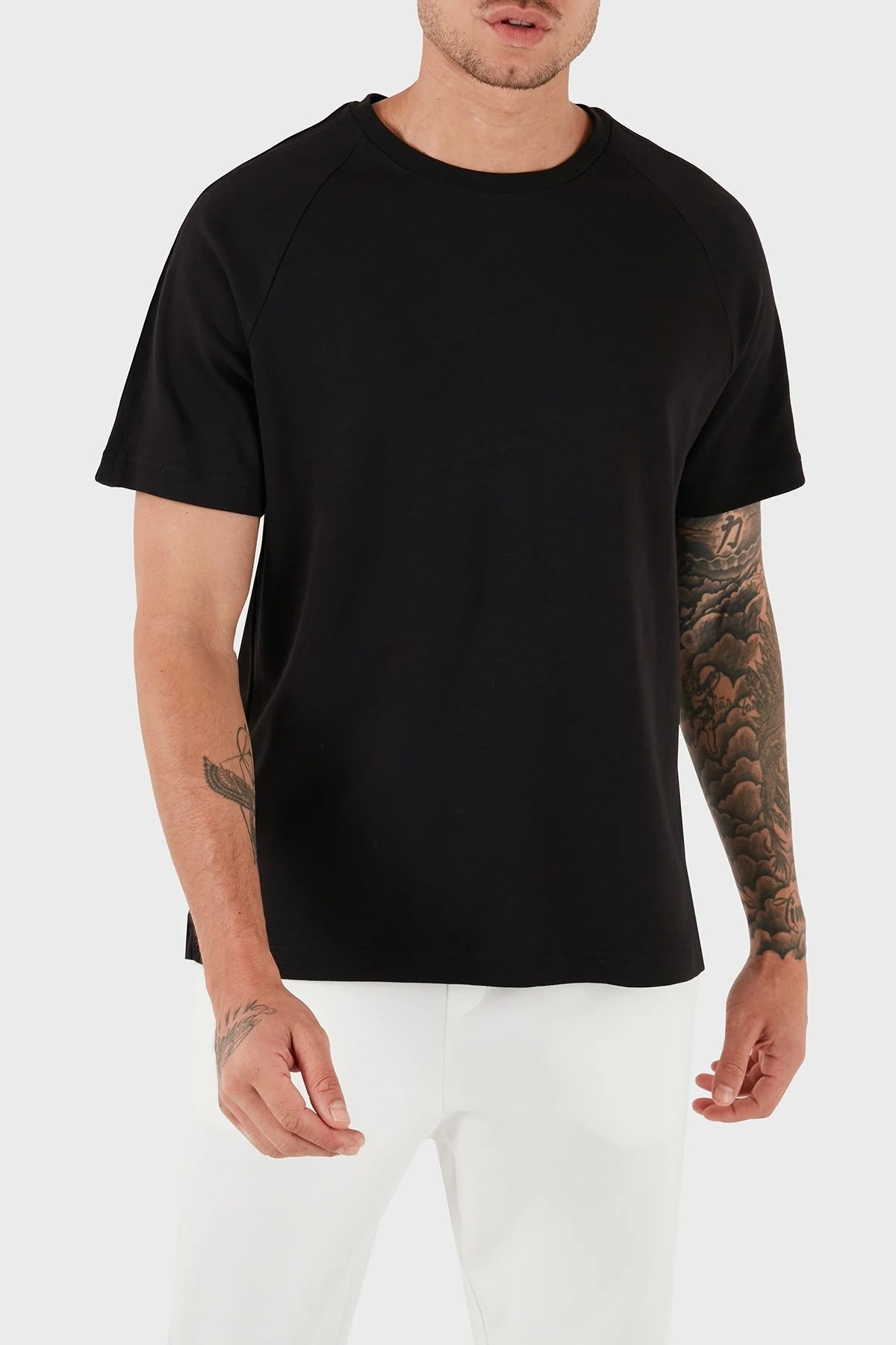 Calvin Klein Pamuklu Regular Fit K10K113066BEH Erkek T Shirt K10K113066 BEH SİYAH - 10
