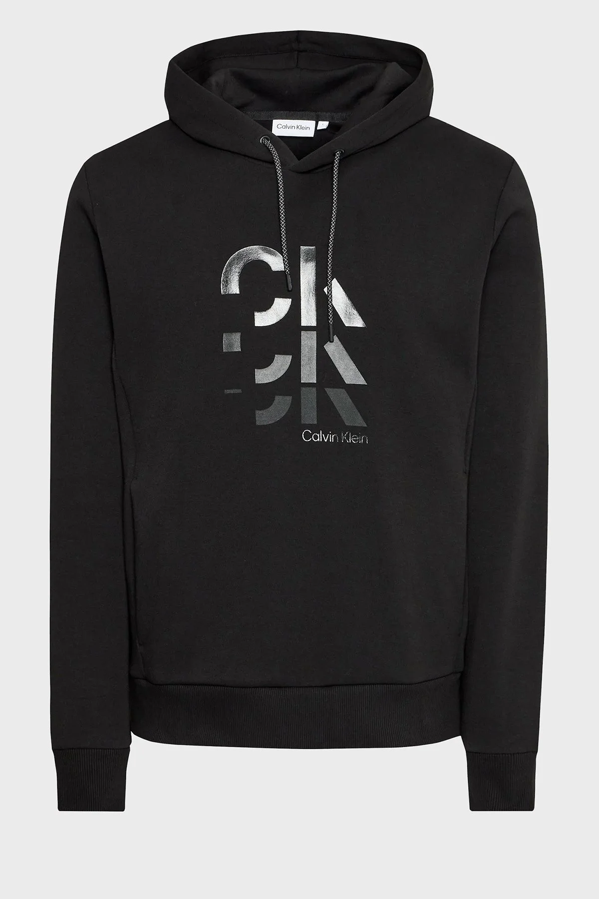 Calvin Klein Pamuklu Regular Fit Kapüşonlu Erkek Sweat K10K109713 BEH SİYAH - 5