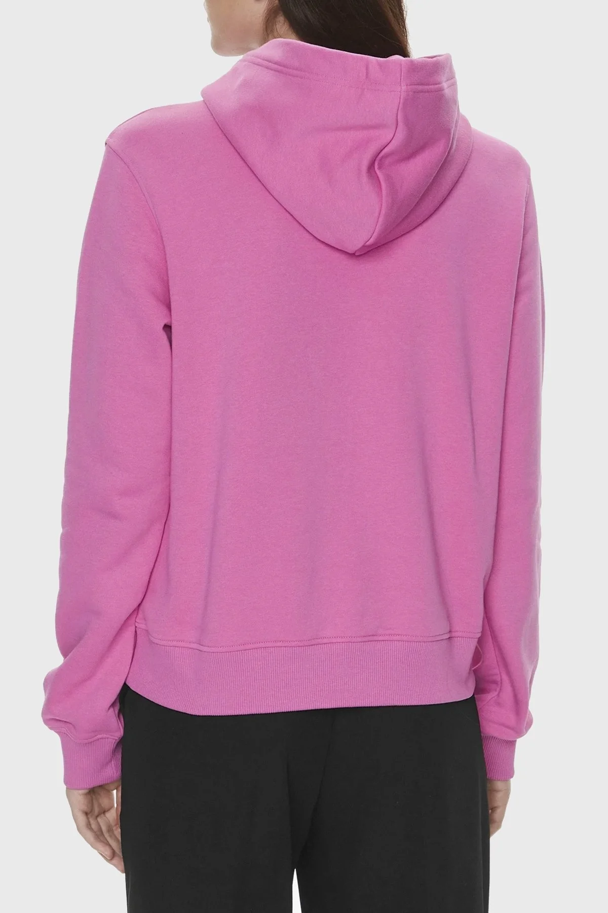 Calvin Klein Pamuklu Regular Fit Kapüşonlu J20J223227TO5 Bayan Sweat J20J223227 TO5 PEMBE - 2