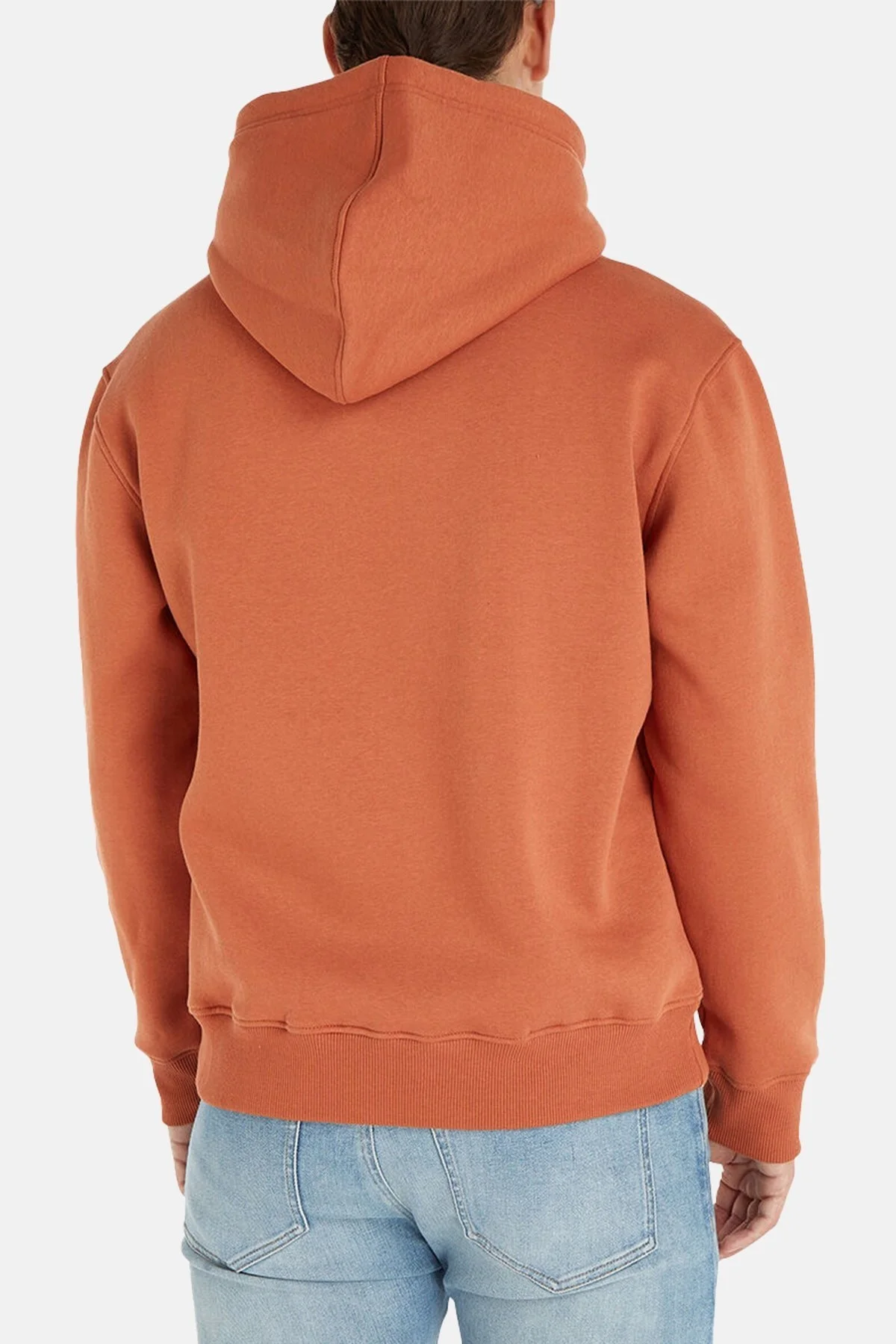 Calvin Klein Pamuklu Regular Fit Kapüşonlu J30J323749GAN Erkek Sweat J30J323749 GAN KAHVE - 2