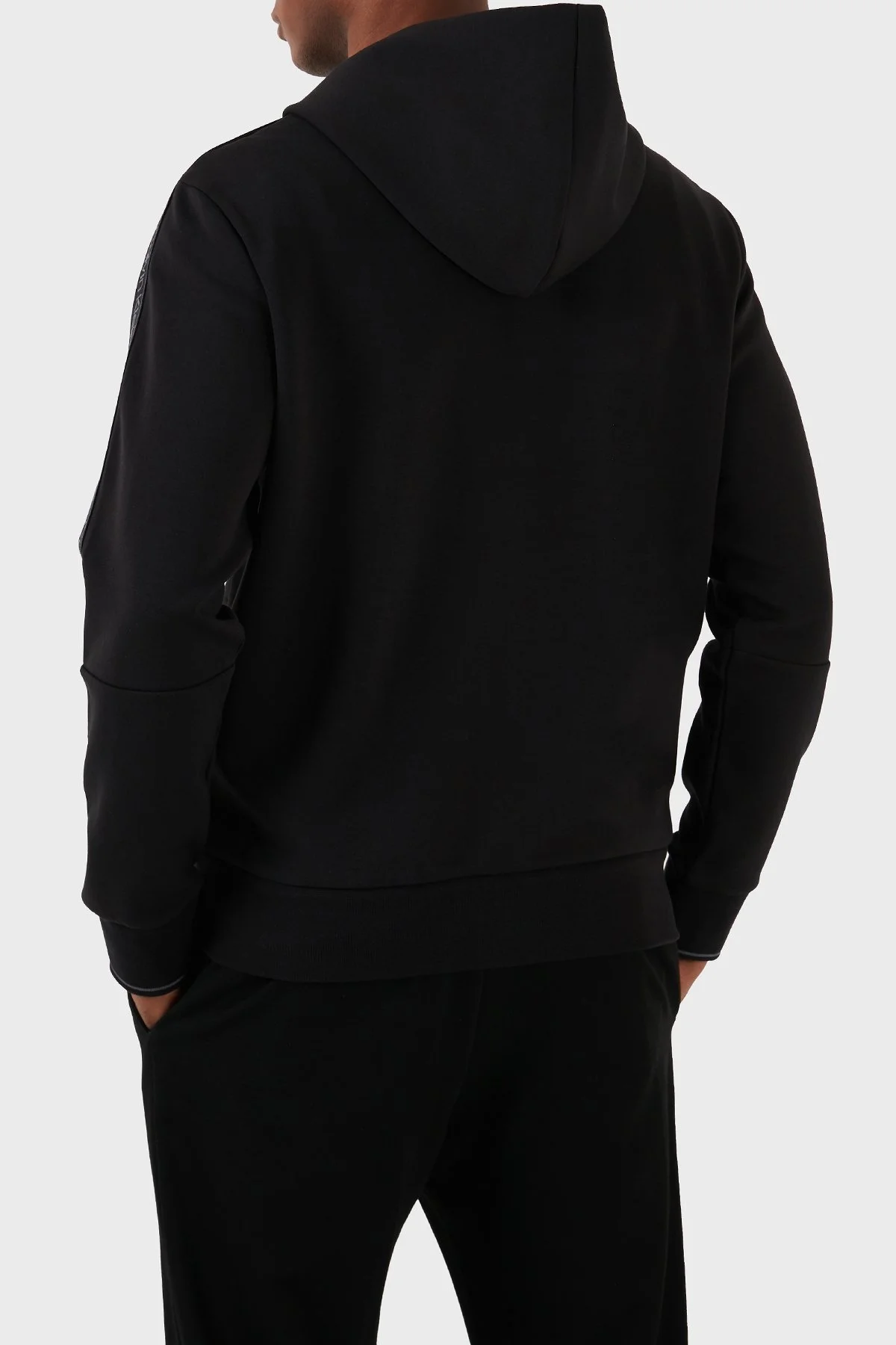 Calvin Klein Pamuklu Regular Fit Kapüşonlu K10K112443BEH Erkek Sweat K10K112443 BEH SİYAH - 5