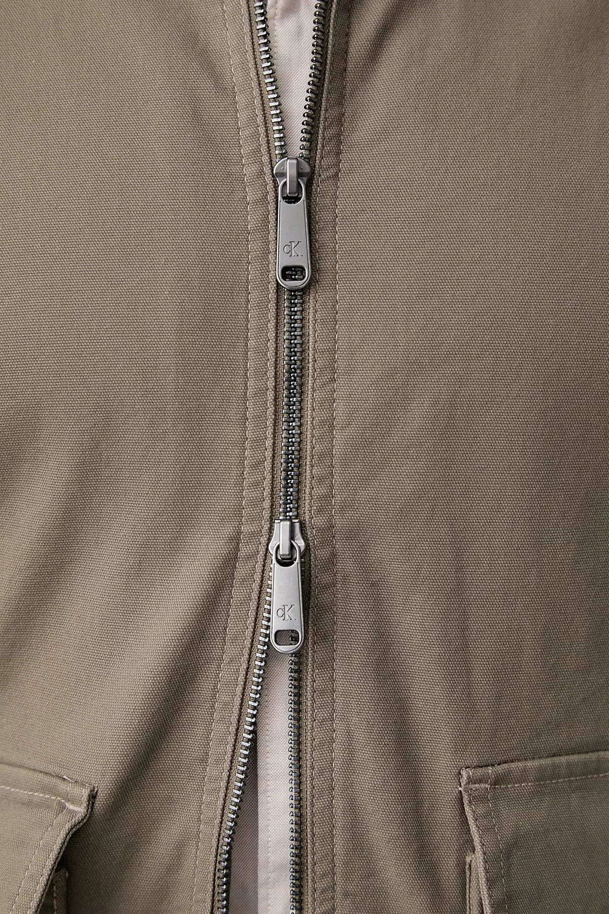 Calvin Klein Pamuklu Regular Fit Klasik Yaka LV04RG400GPAY Erkek Mont LV04RG400G PAY SÜTLÜ KAHVE - 5