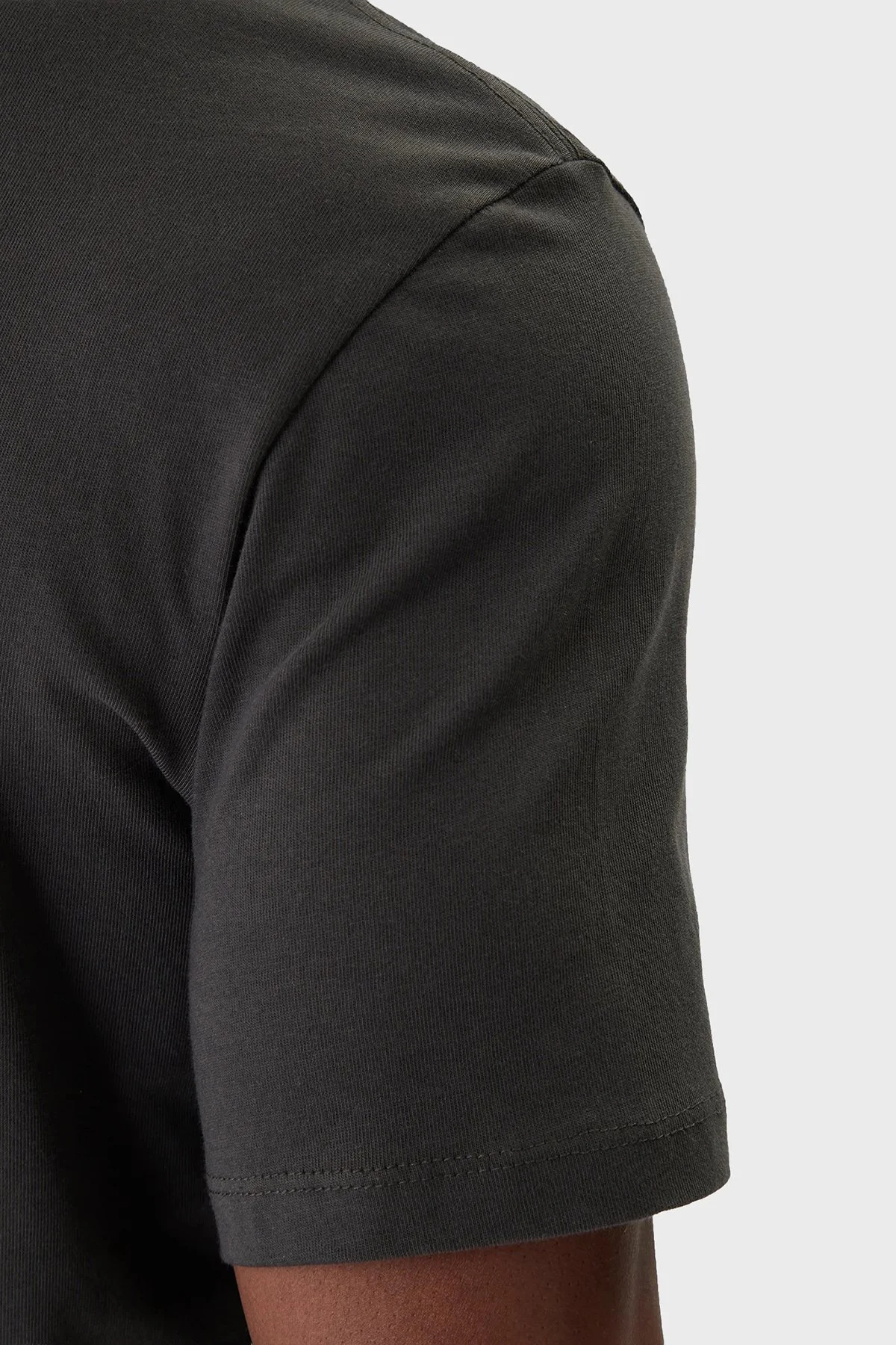 Calvin Klein Pamuklu Regular Fit logolu Bisiklet Yaka LV04RE807G8MN Erkek T Shirt LV04RE807G 8MN ANTRASİT - 4