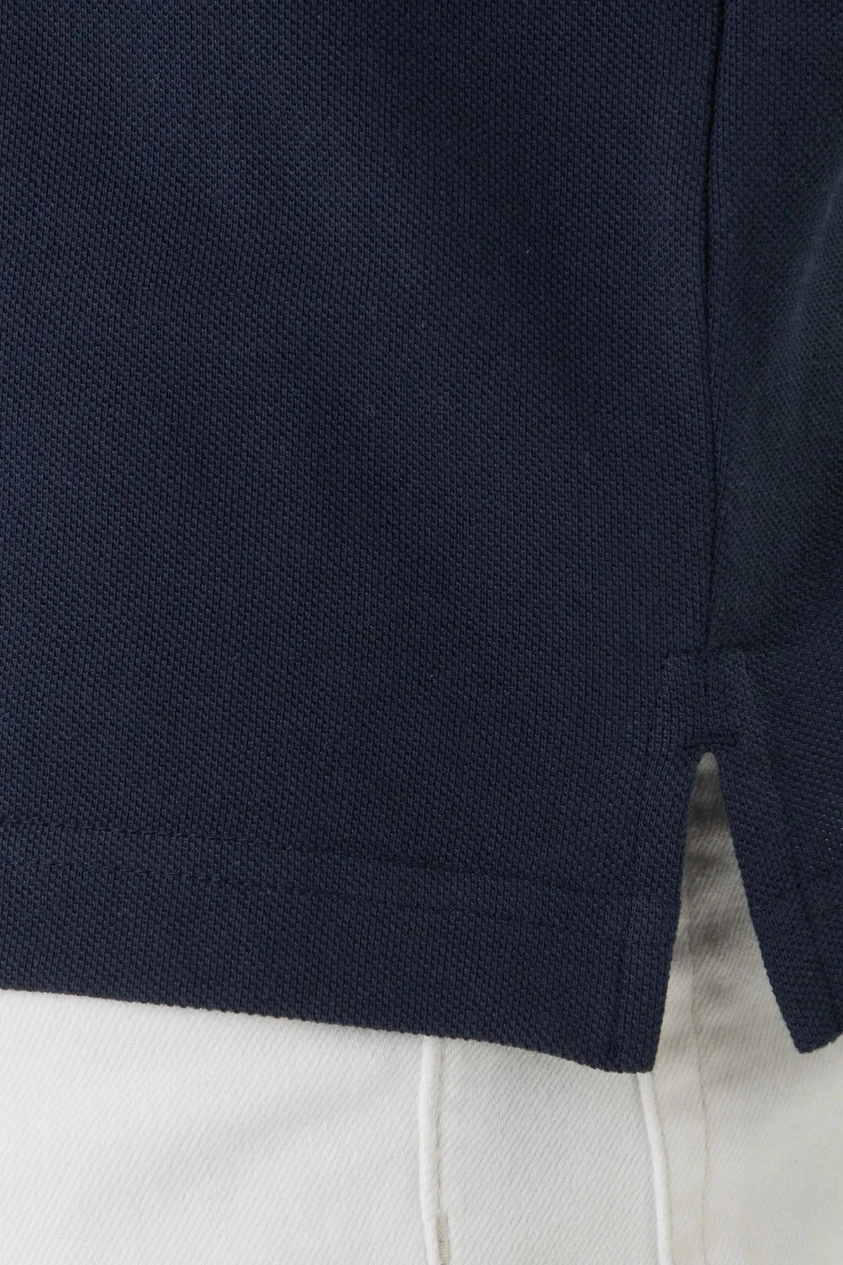 Calvin Klein Pamuklu Regular Fit Logolu Düğmeli LV04RF209GCEF Erkek Polo LV04RF209G CEF LACİVERT - 5