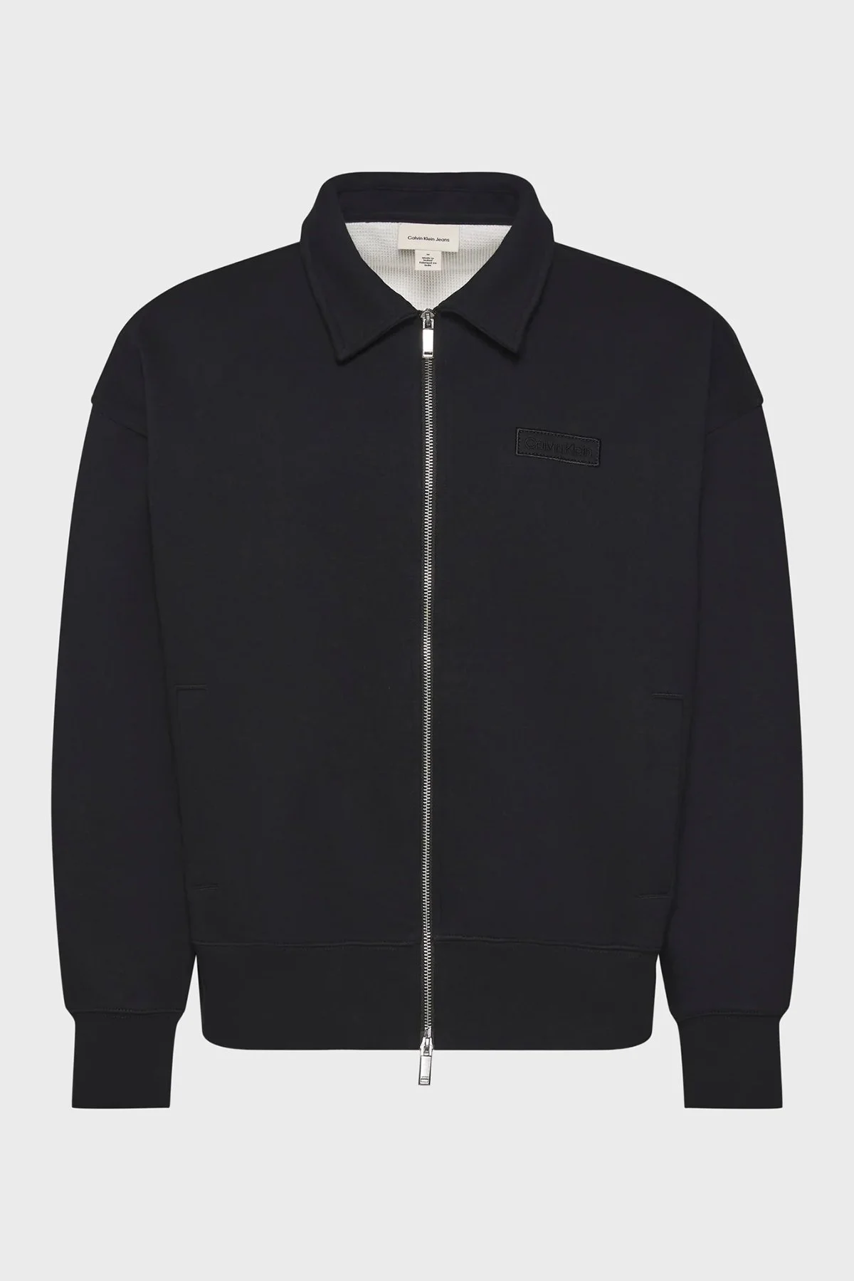 Calvin Klein Pamuklu Regular Fit Logolu Klasik Yaka Erkek Ceket LV14RE208G 8MN ANTRASİT - 6