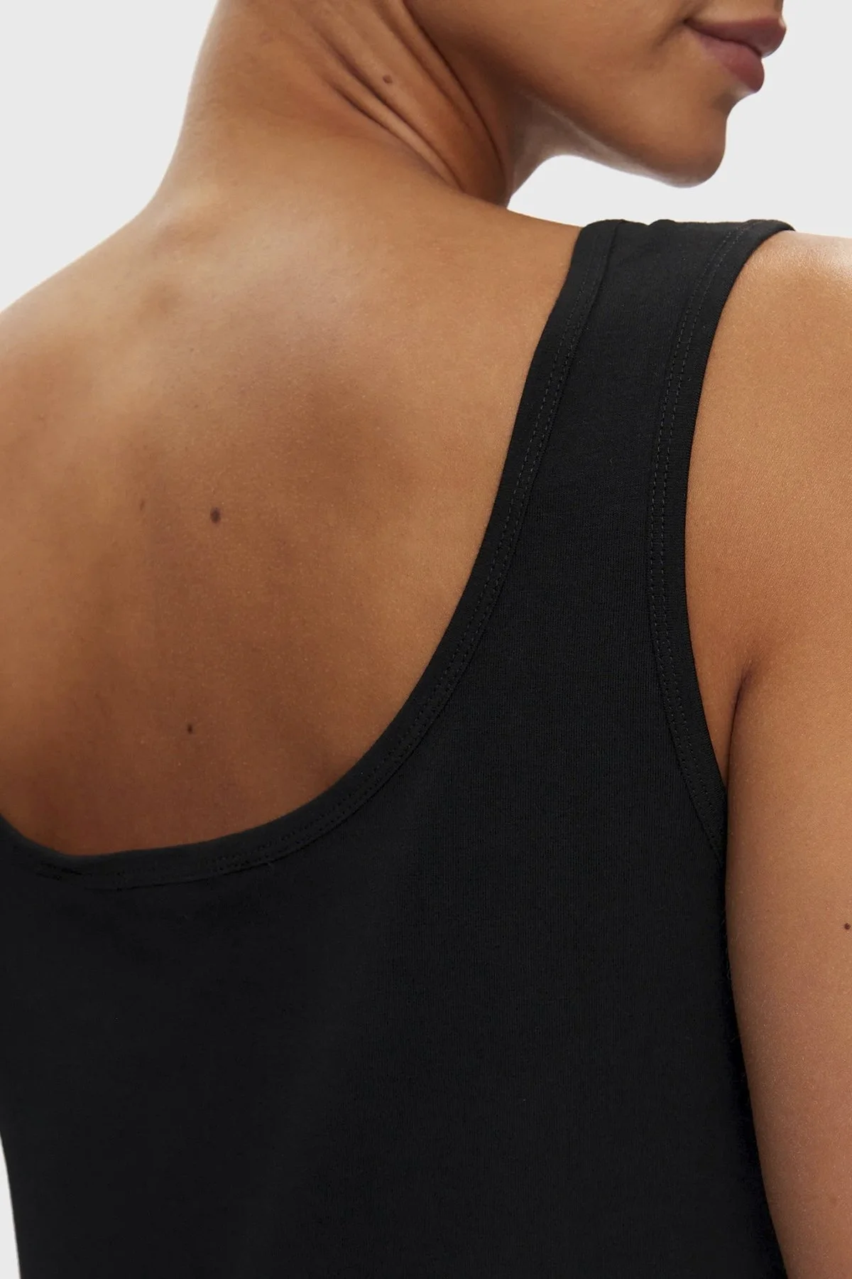 Calvin Klein Pamuklu Relaxed Fit A Kesim Uzun J20J223702BEH Bayan Elbise J20J223702 BEH SİYAH - 5