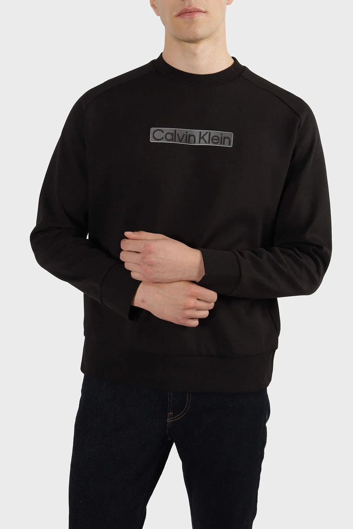 Calvin Klein Erkek Sweat K10K111506 BEH SİYAH - 1