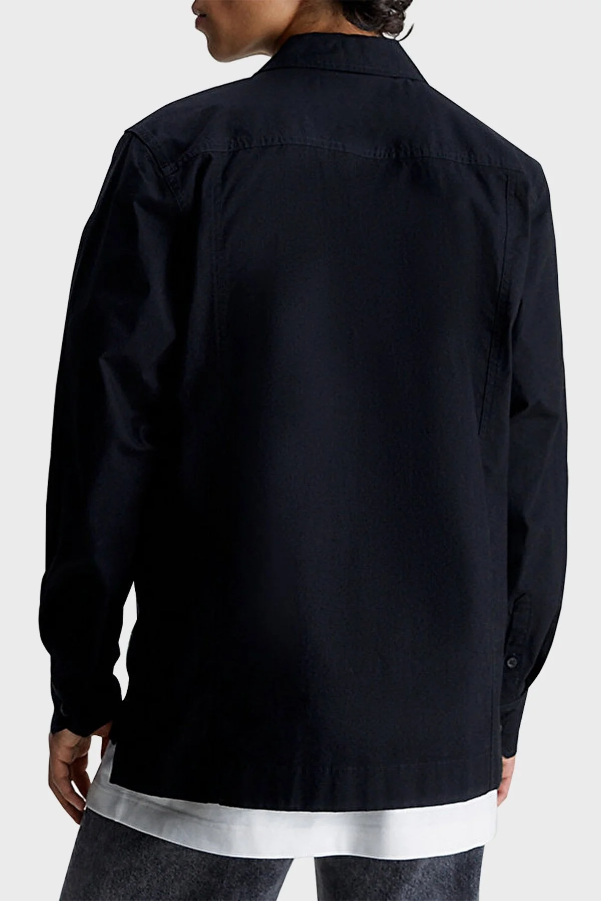 Calvin Klein Pamuklu Relaxed Fit J30J323969BEH Erkek Gömlek J30J323969 BEH SİYAH - 2