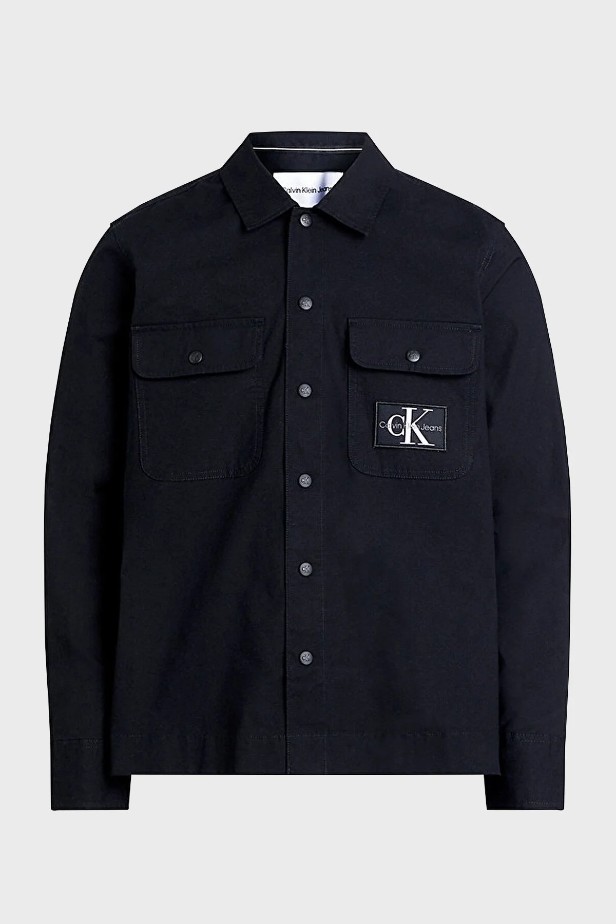 Calvin Klein Pamuklu Relaxed Fit J30J323969BEH Erkek Gömlek J30J323969 BEH SİYAH - 5