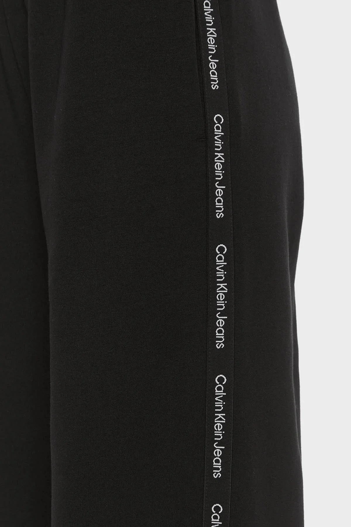Calvin Klein Pamuklu Relaxed Fit Spor J20J223118BEH Bayan Pantolon J20J223118 BEH SİYAH - 4
