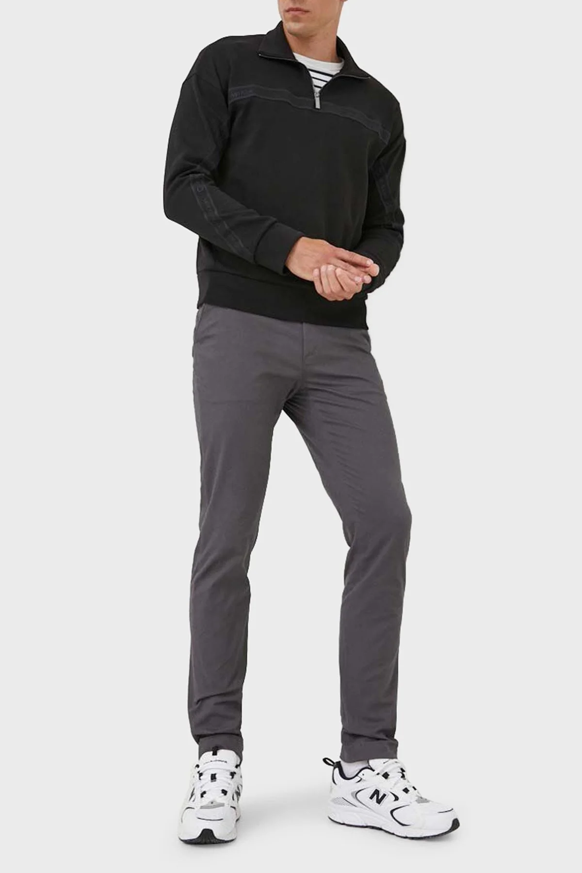 Calvin Klein Erkek Sweat K10K111514 BEH SİYAH - 3