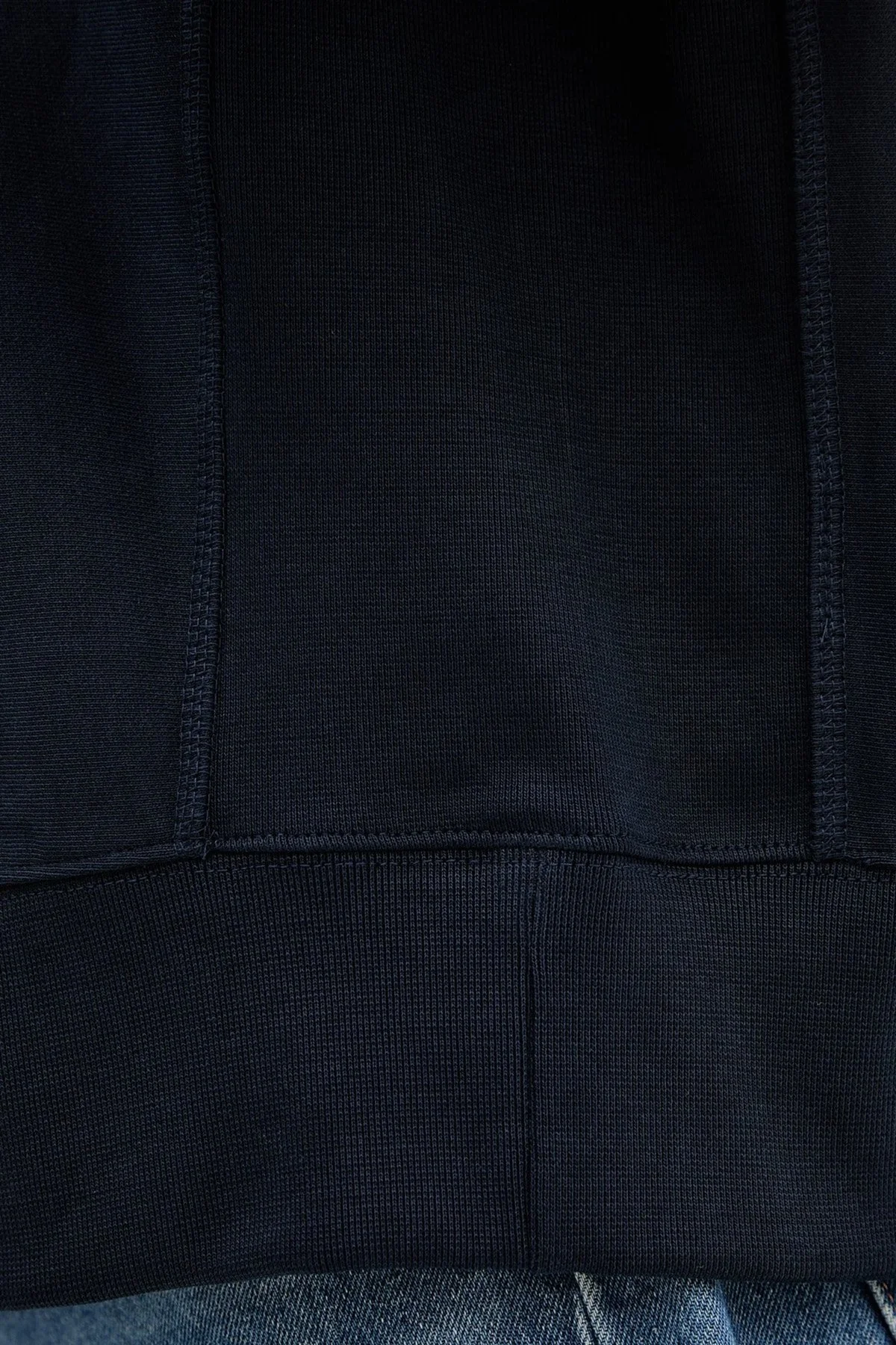 Calvin Klein Pamuklu Relaxed Fit Yuvarlak Yaka LV04RC277GCEF Erkek Sweat LV04RC277G CEF LACİVERT - 4