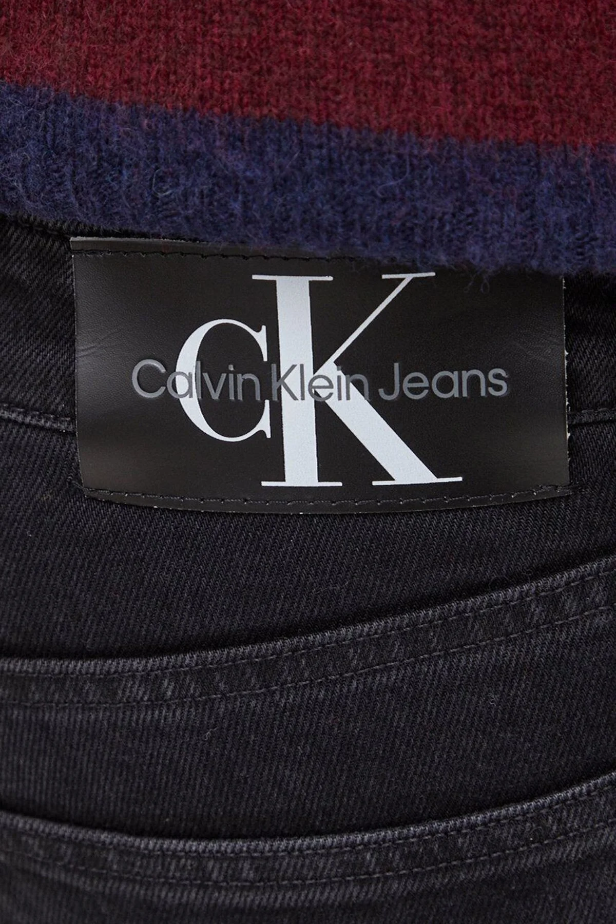 Calvin Klein Pamuklu Slim Fit Jeans J30J3241921BY Erkek Kot Pantolon J30J324192 1BY SİYAH - 4