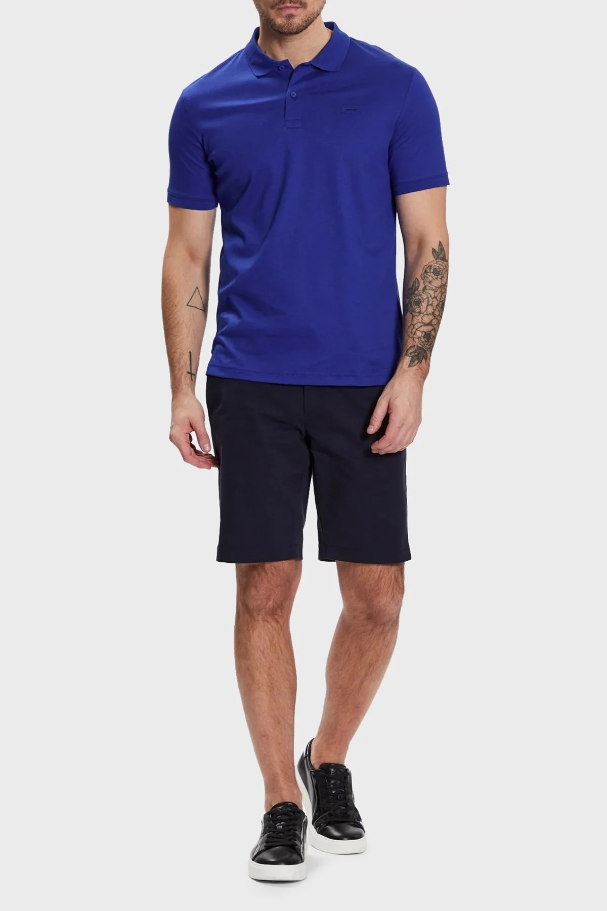 Calvin Klein Pamuklu Slim Fit K10K111657C85 Erkek Polo T Shirt K10K111657 C85 SAKS - 2