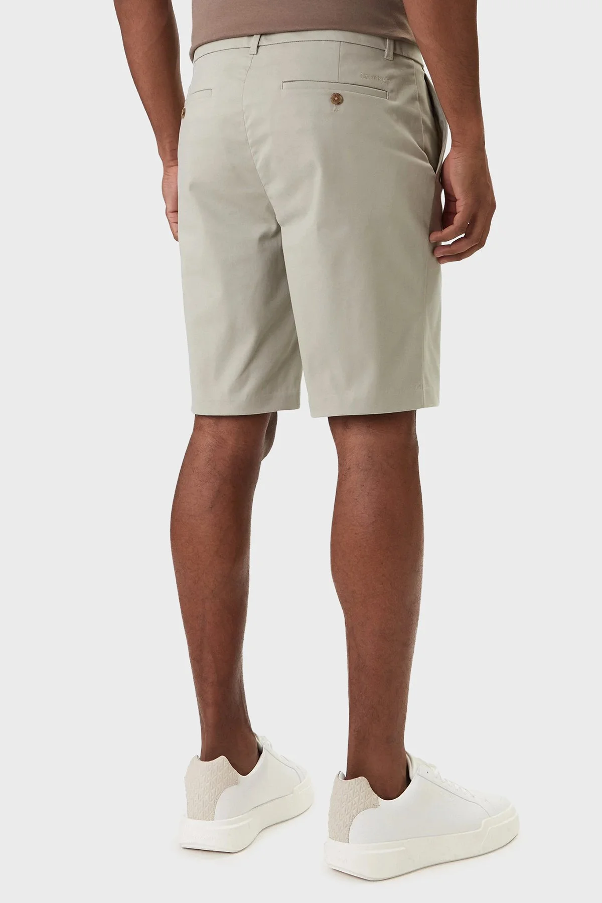 Calvin Klein Pamuklu Slim Fit Normal Bel LV04LF622G2F3 Erkek Short LV04LF622G 2F3 BEJ - 3