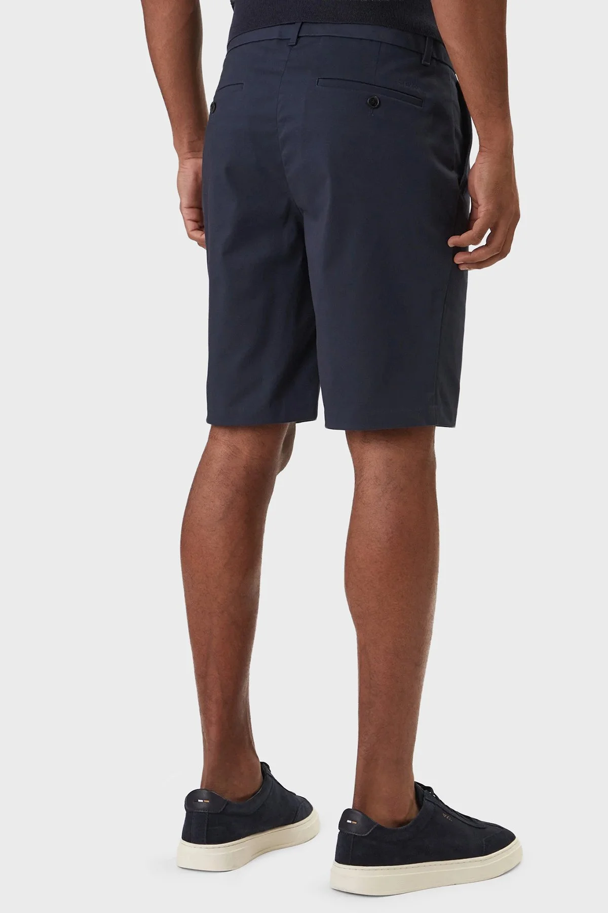 Calvin Klein Pamuklu Slim Fit Normal Bel LV04LF622GCEF Erkek Short LV04LF622G CEF LACİVERT - 3