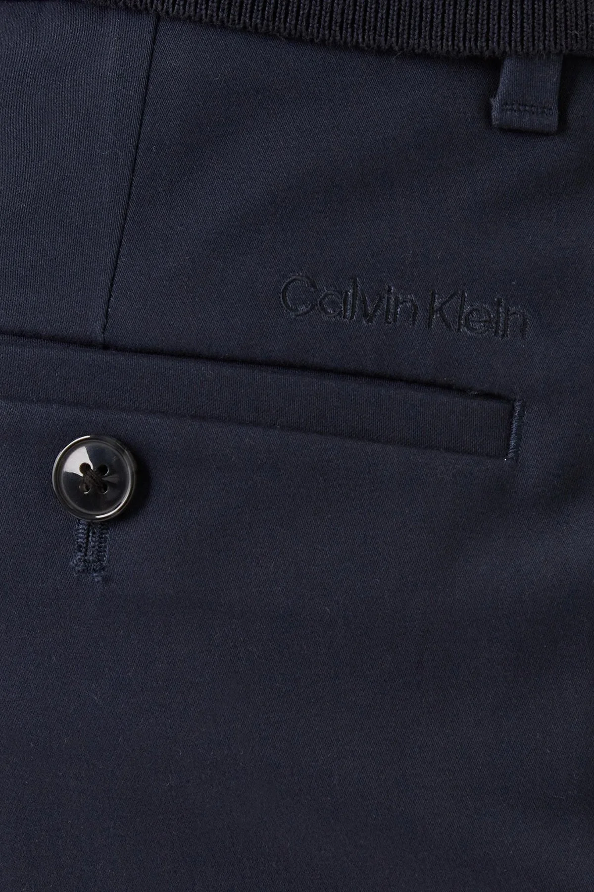 Calvin Klein Pamuklu Slim Fit Normal Bel LV04LF622GCEF Erkek Short LV04LF622G CEF LACİVERT - 4