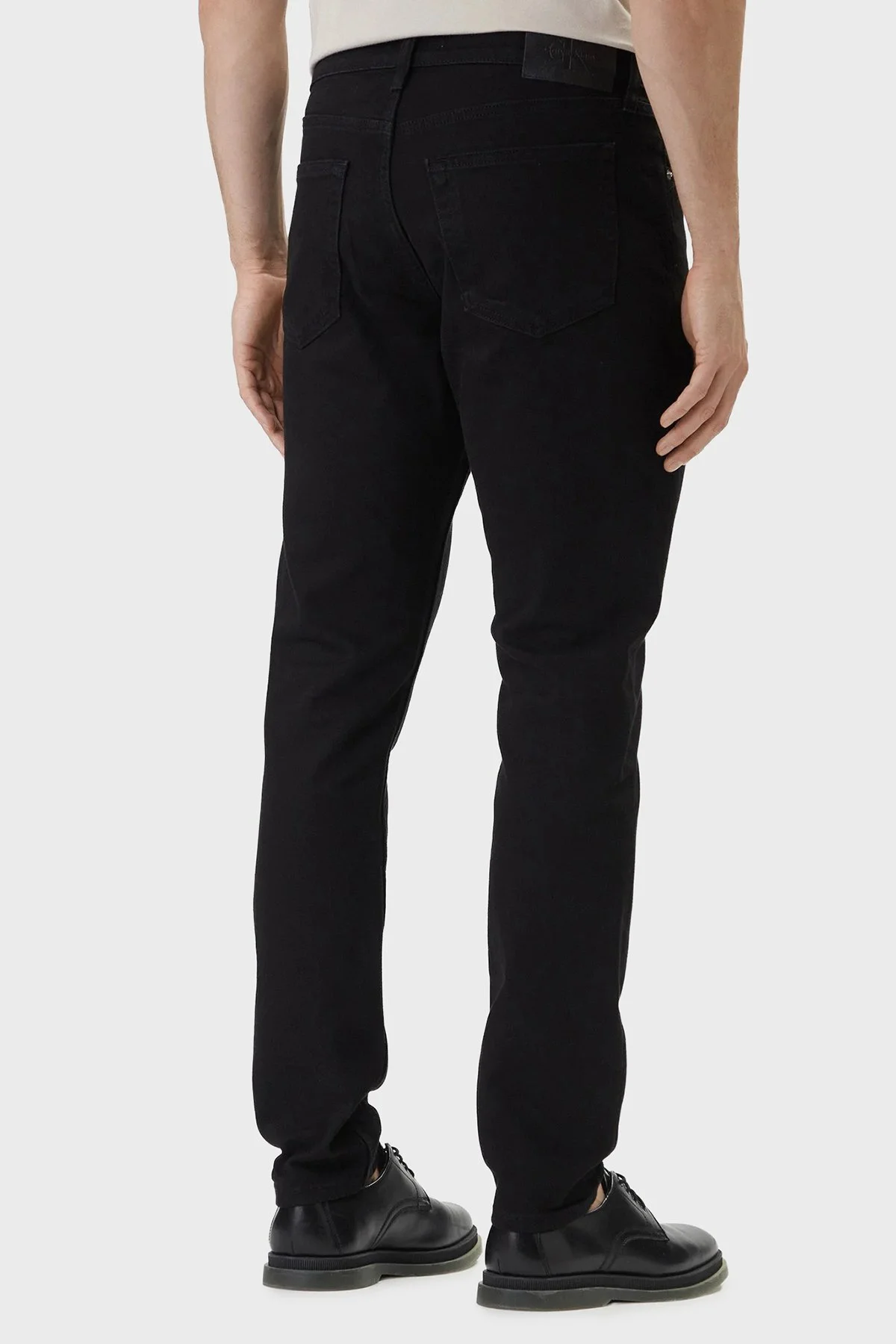 Calvin Klein Pamuklu Straight Fit Normal Jeans LV04RF740GJW4 Erkek Kot Pantolon LV04RF740G JW4 SİYAH - 3