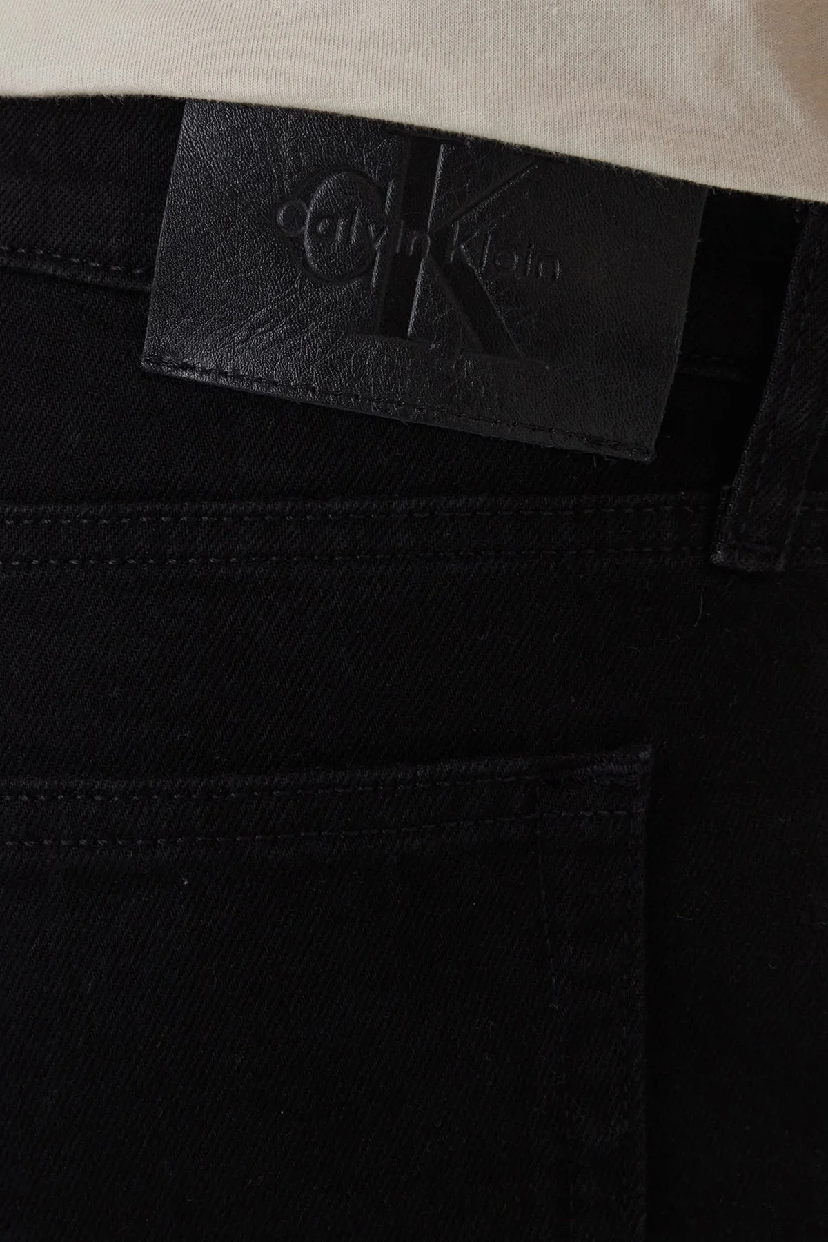 Calvin Klein Pamuklu Straight Fit Normal Jeans LV04RF740GJW4 Erkek Kot Pantolon LV04RF740G JW4 SİYAH - 5