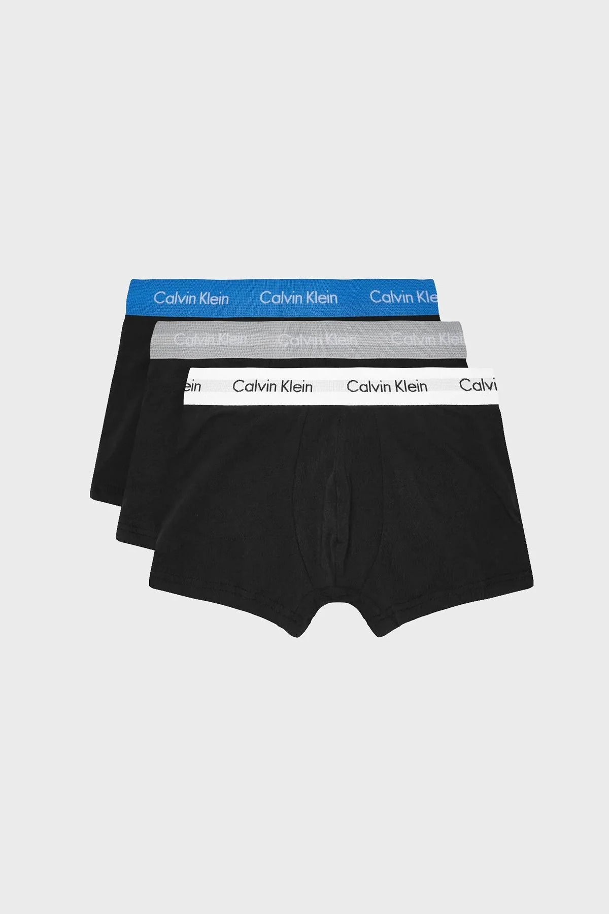 Calvin Klein Pamuklu Yumuşak Dokulu Esnek 3 Pack 0000U2664GCAZ Erkek Boxer 0000U2664G CAZ SİYAH - 1