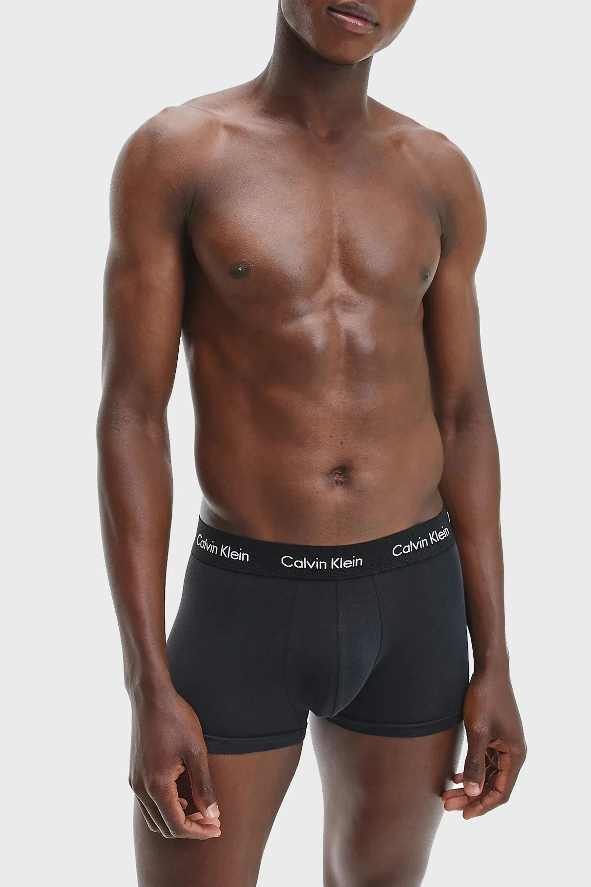 Calvin Klein Pamuklu Yumuşak Dokulu Esnek 3 Pack Erkek Boxer 0000U2664 GYKS SİYAH-GRİ - 3