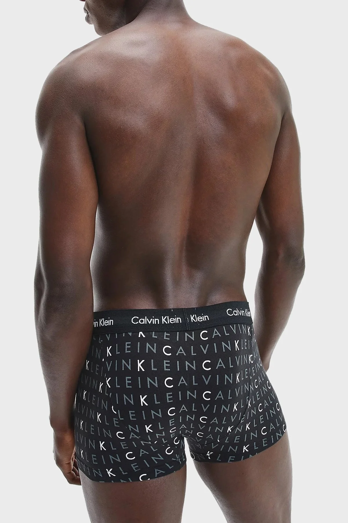 Calvin Klein Pamuklu Yumuşak Dokulu Esnek 3 Pack Erkek Boxer 0000U2664 GYKS SİYAH-GRİ - 6