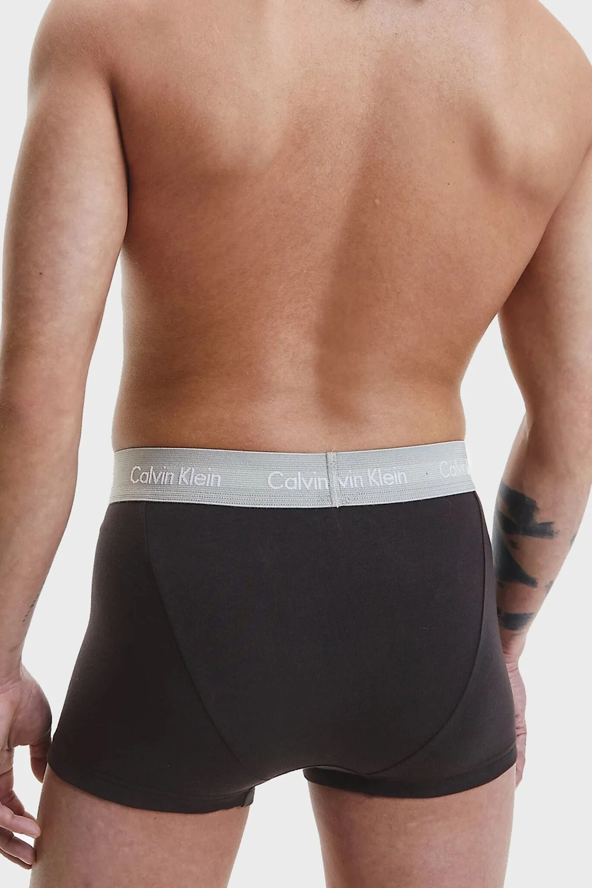 Calvin Klein Pamuklu Yumuşak Dokulu Esnek 3 Pack Erkek Boxer 0000U2664G 6ED LACİVERT-GRİ-BEJ - 3