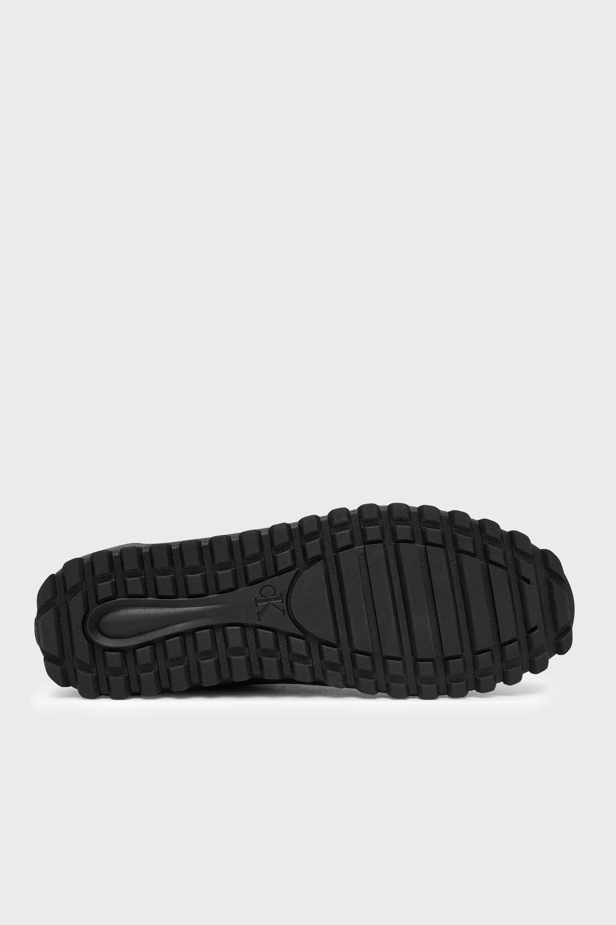 Calvin Klein Parlak Deri Sneaker HW0HW033050IQ Kadın Ayakkabı HW0HW03305 0IQ Gri - 4