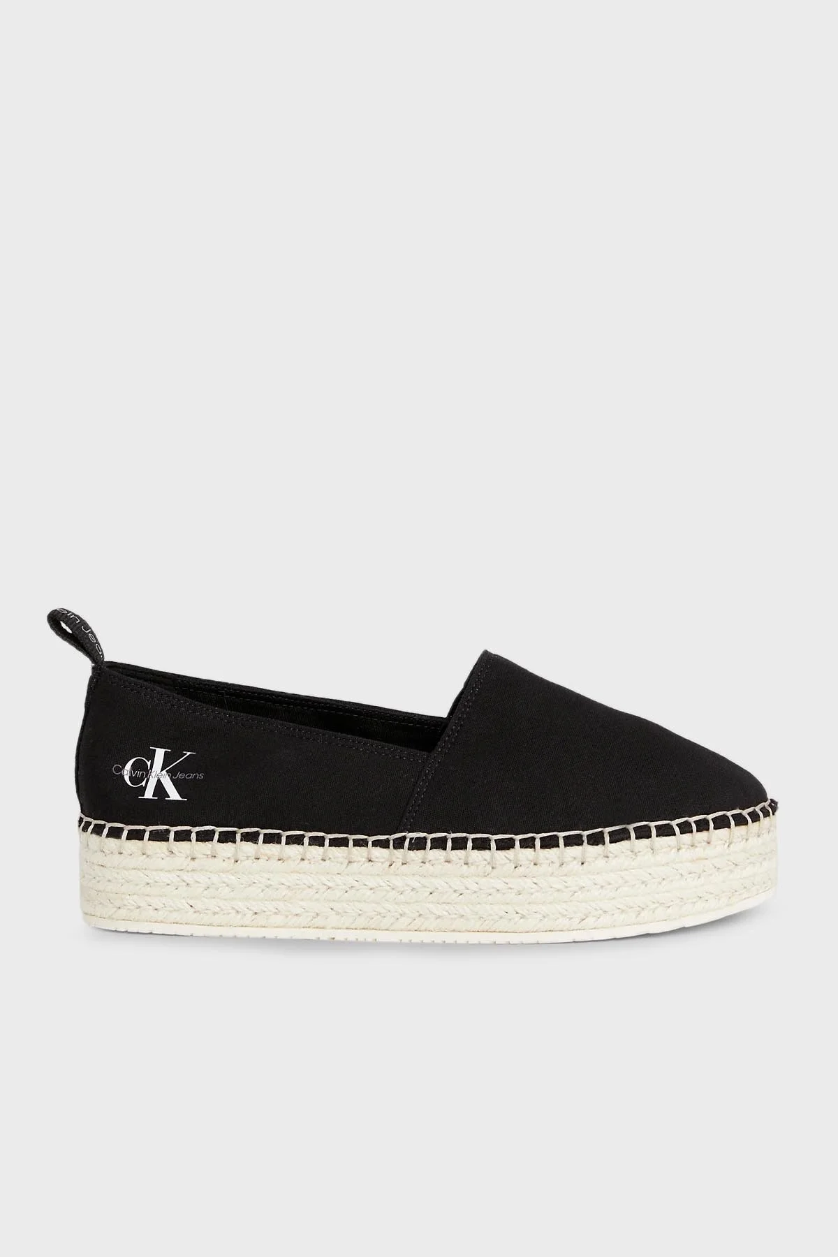 Calvin Klein Platform Ayakkabı YW0YW01378BEH Bayan Espadril YW0YW01378 BEH SİYAH - 1