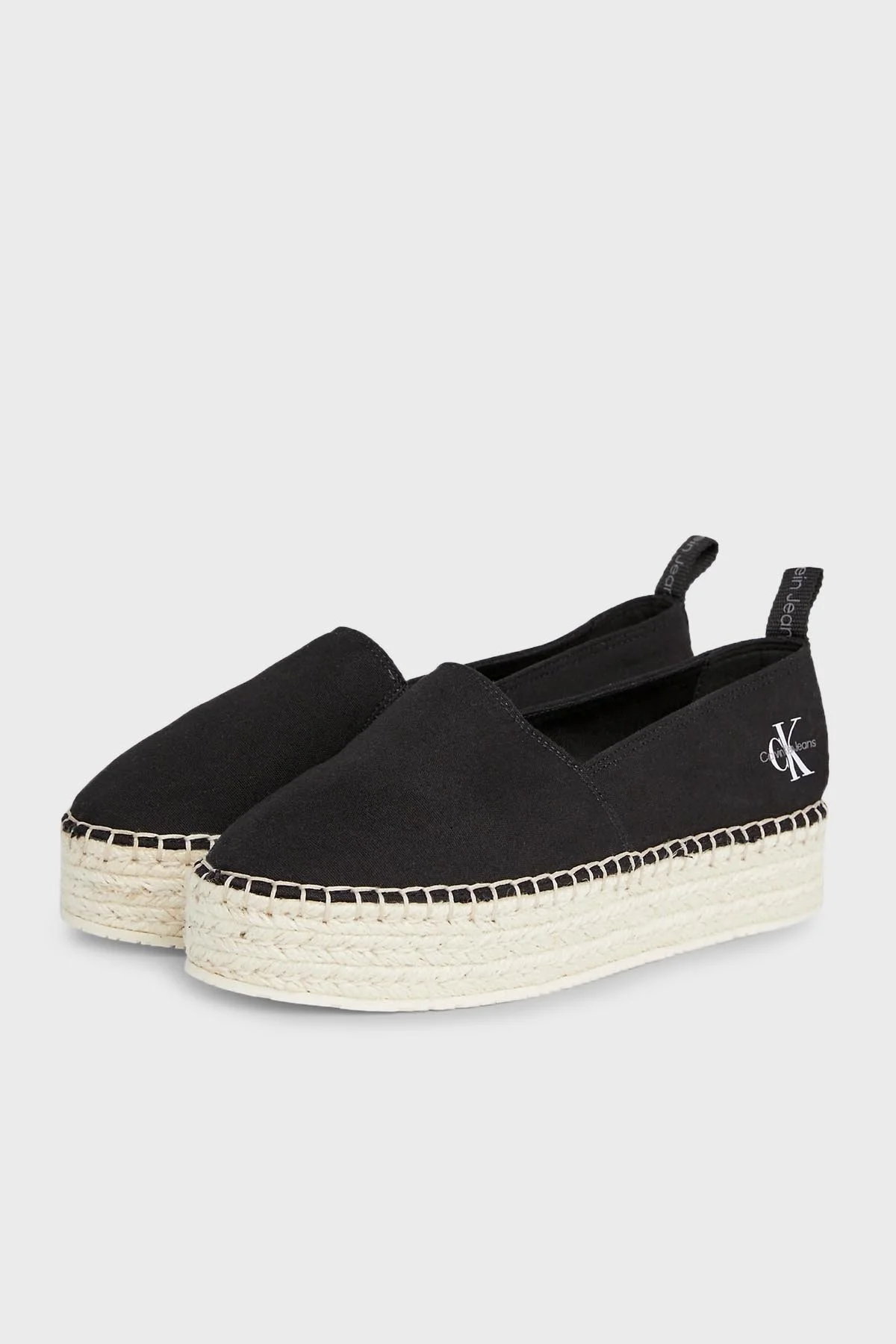 Calvin Klein Platform Ayakkabı YW0YW01378BEH Bayan Espadril YW0YW01378 BEH SİYAH - 2