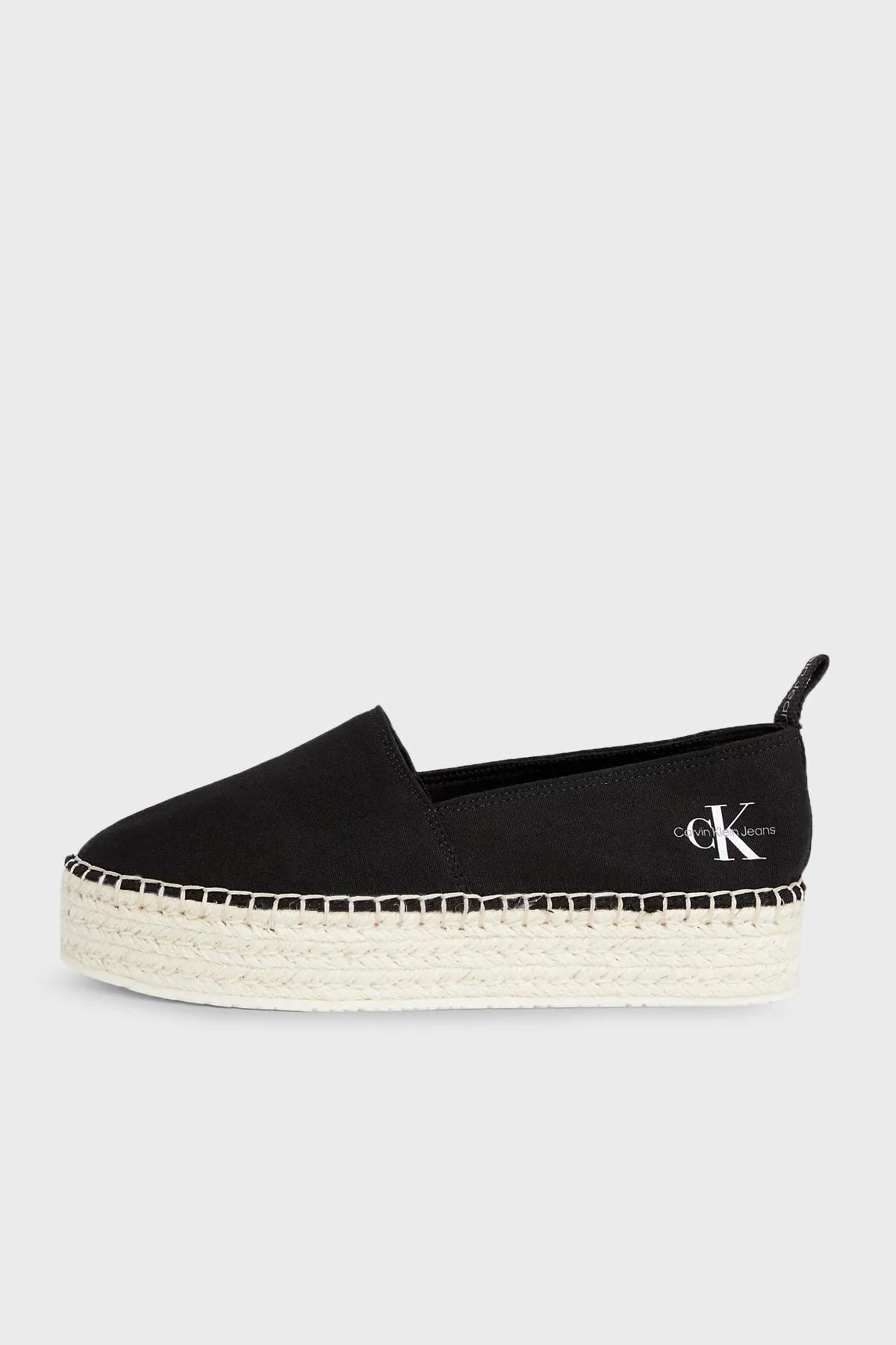 Calvin Klein Platform Ayakkabı YW0YW01378BEH Bayan Espadril YW0YW01378 BEH SİYAH - 4