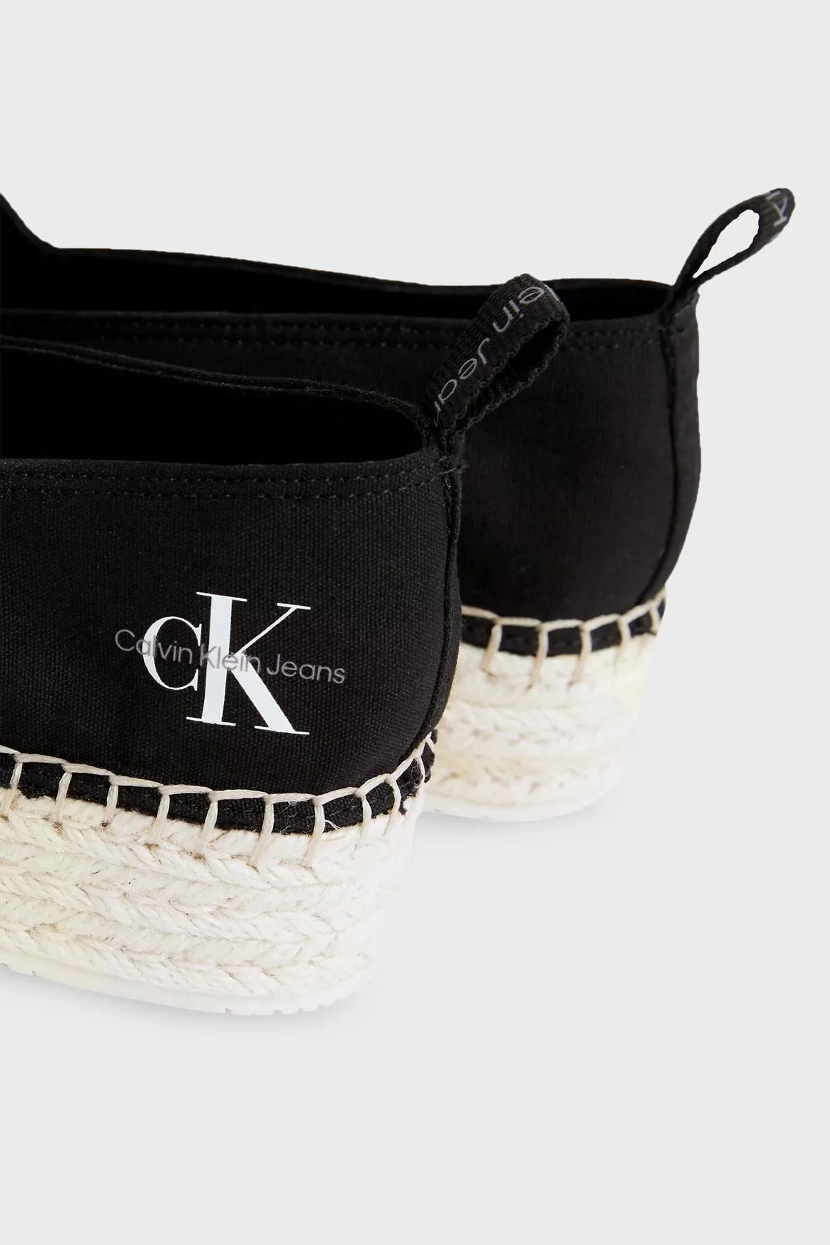 Calvin Klein Platform Ayakkabı YW0YW01378BEH Bayan Espadril YW0YW01378 BEH SİYAH - 6