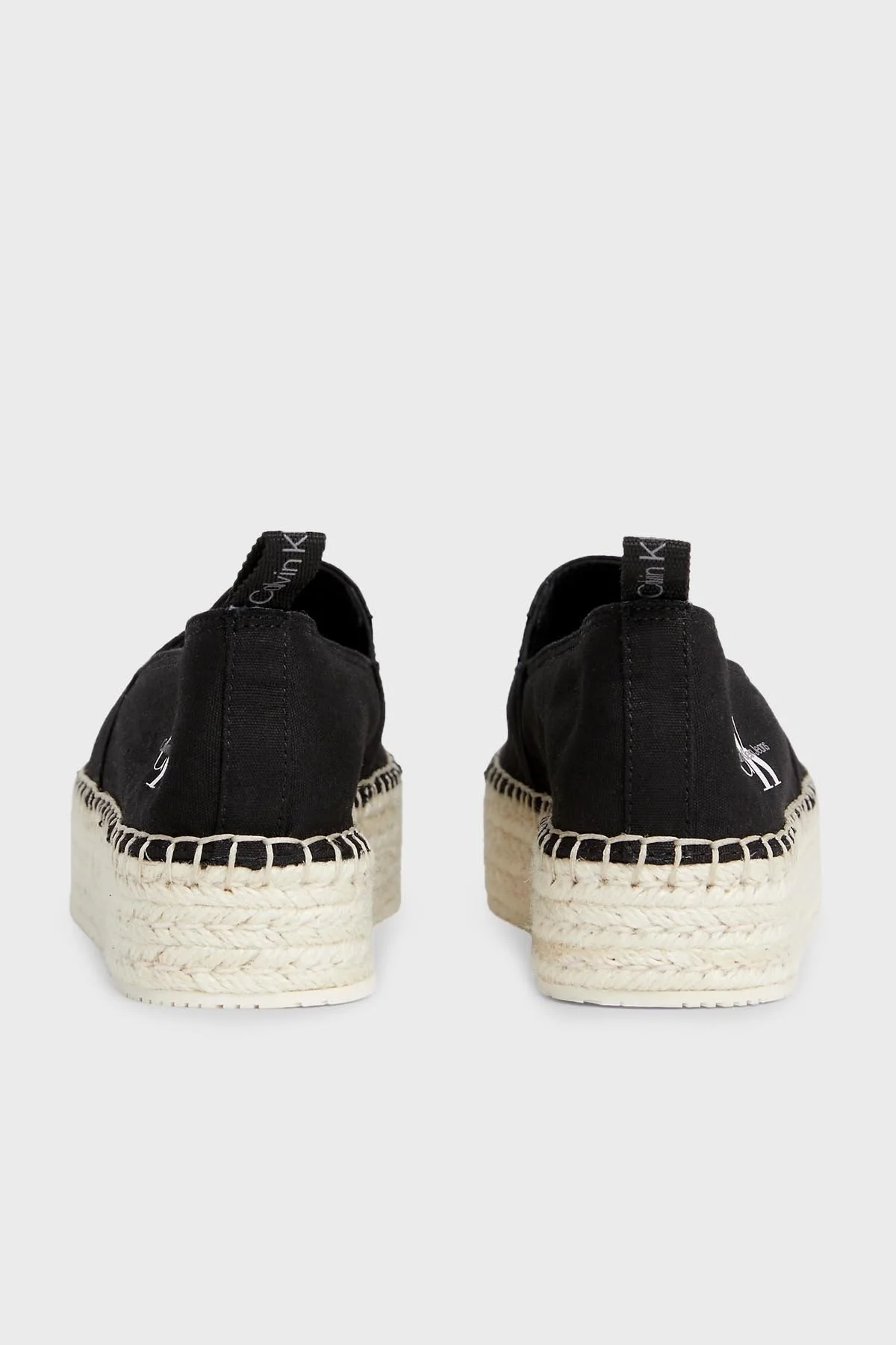 Calvin Klein Platform Ayakkabı YW0YW01378BEH Bayan Espadril YW0YW01378 BEH SİYAH - 7