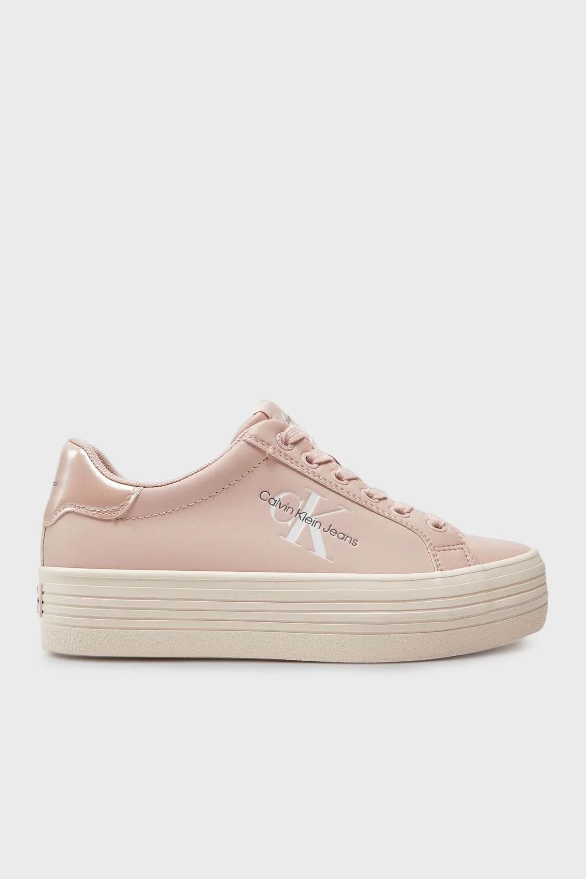 Calvin Klein Platform Sneaker YW0YW01393ABJ Bayan Ayakkabı YW0YW01393 ABJ PUDRA - 1