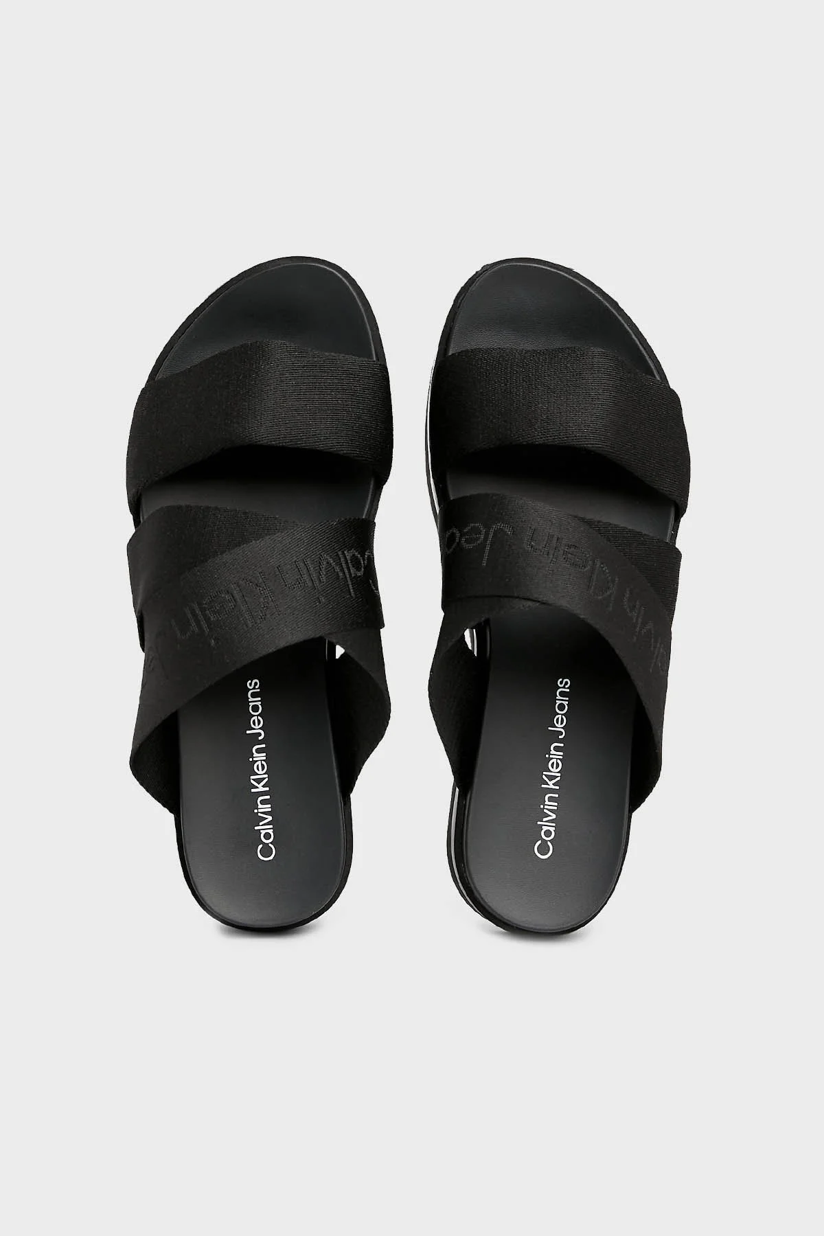 Calvin Klein Platform YW0YW013610GT Bayan Terlik YW0YW01361 0GT SİYAH - 3