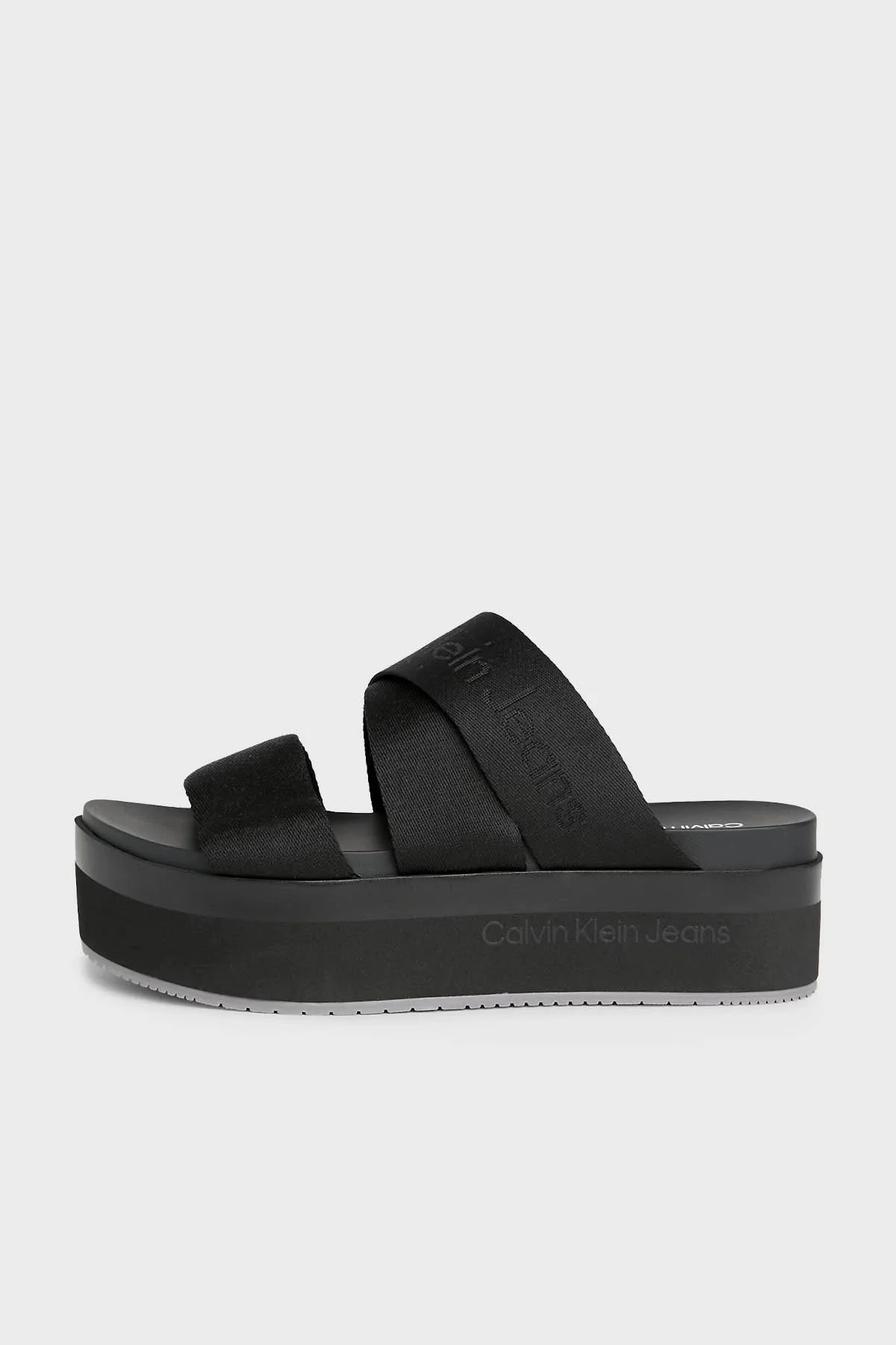 Calvin Klein Platform YW0YW013610GT Bayan Terlik YW0YW01361 0GT SİYAH - 4