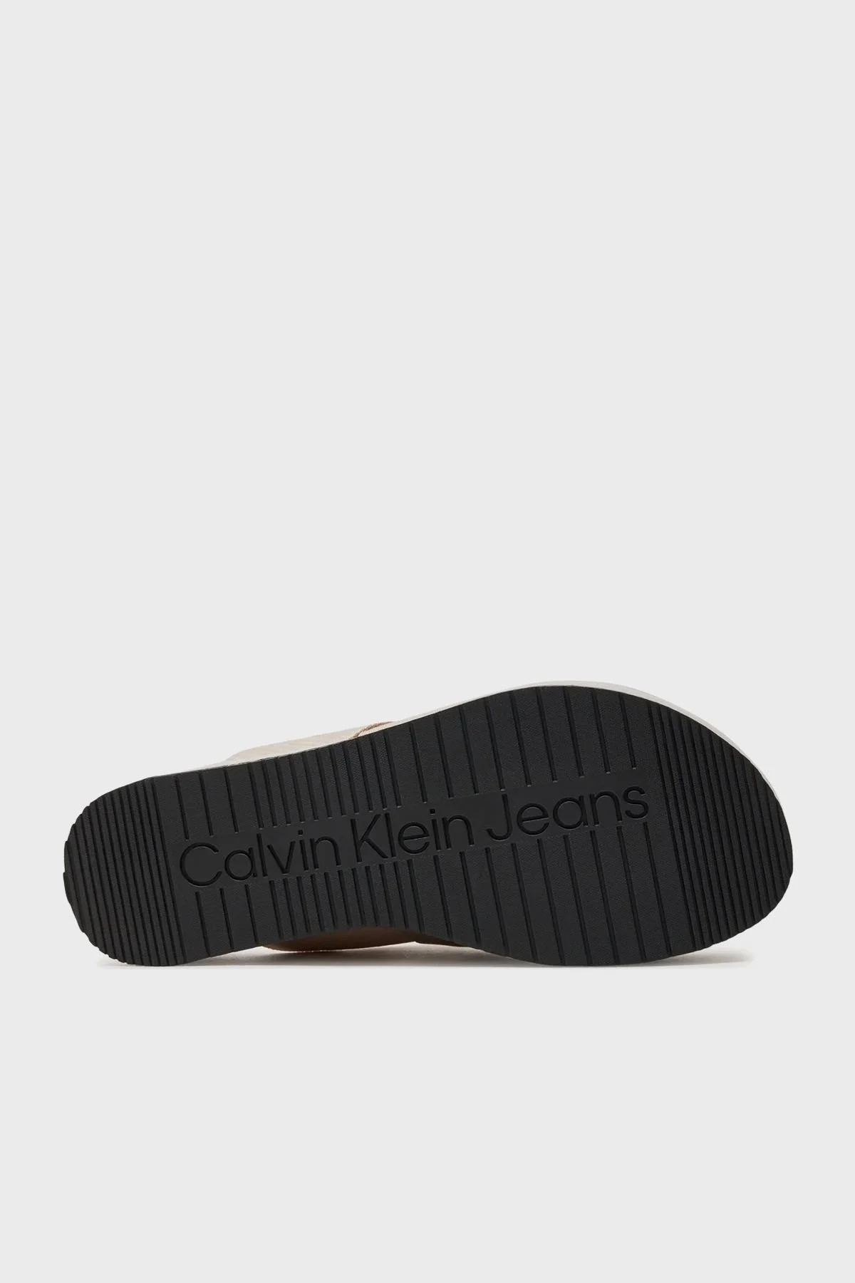 Calvin Klein Platform YW0YW01361ACF Bayan Terlik YW0YW01361 ACF BEJ - 6
