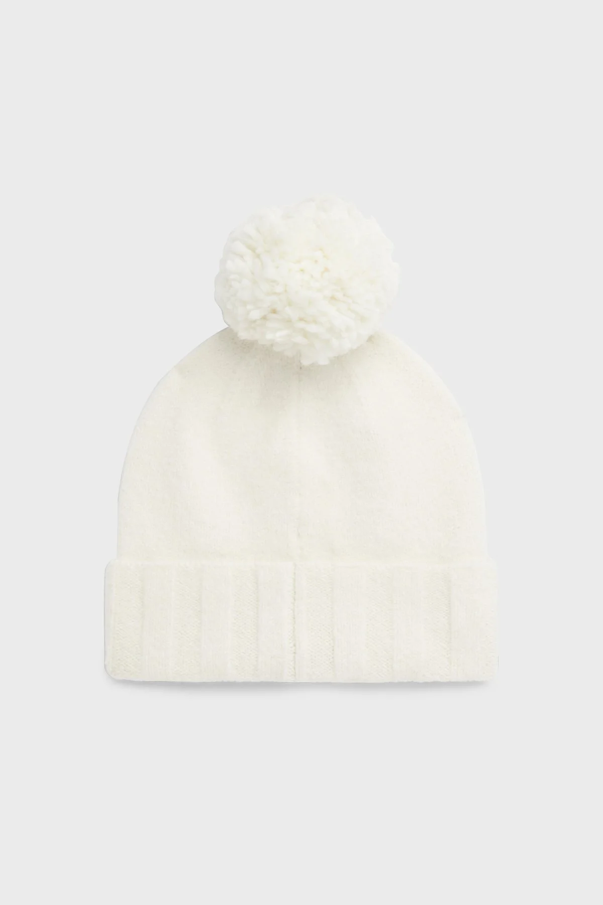 Calvin Klein Ponponlu Yün Karışımlı K60K611606YAL Bayan Bere K60K611606 YAL BEYAZ - 3