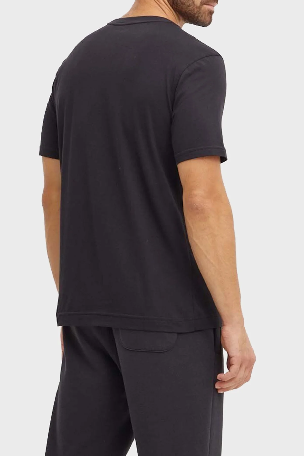 Calvin Klein Regular Fit Bisiklet Yaka 00GMF4K110BAE Erkek T Shirt 00GMF4K110 BAE SİYAH - 2