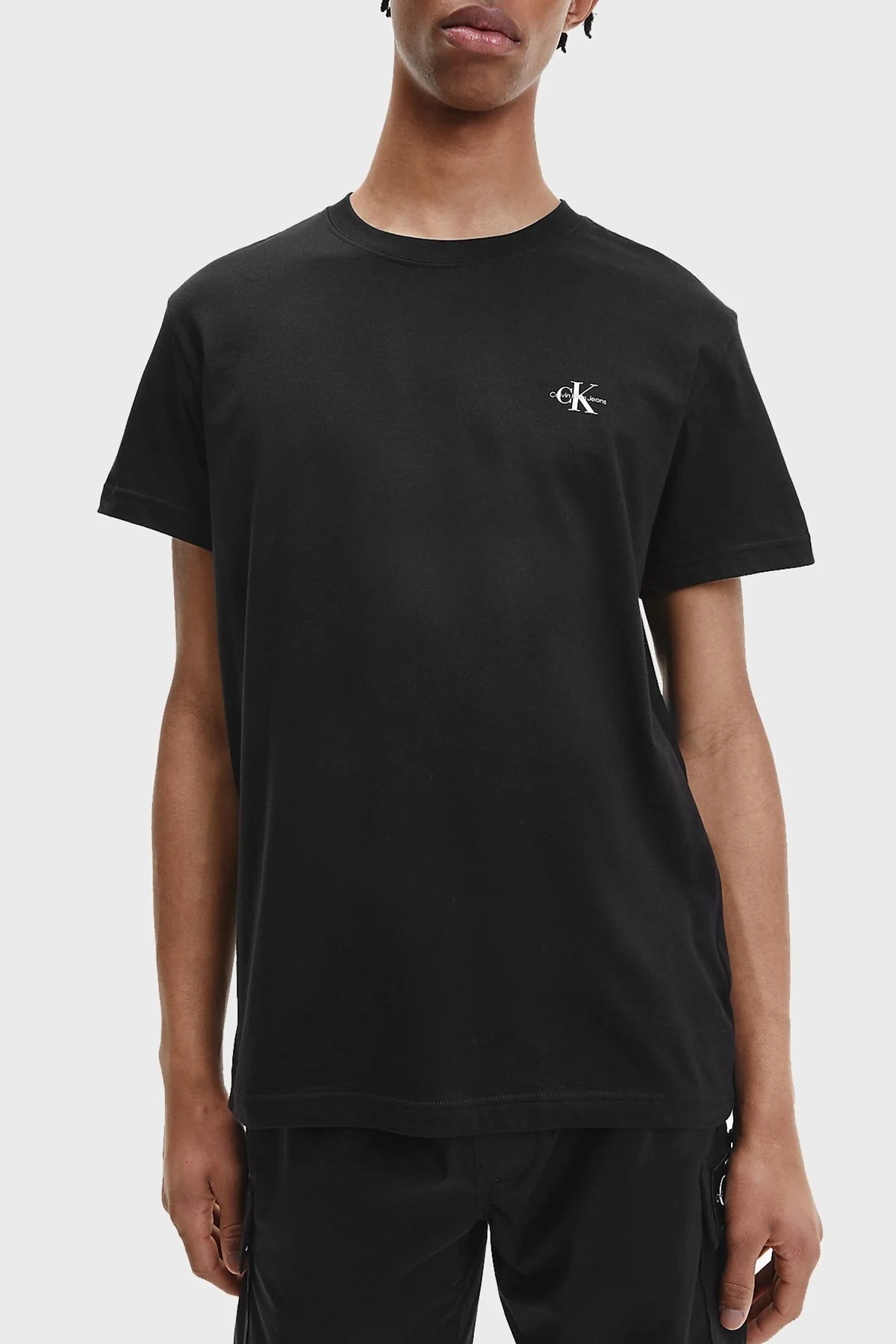 Calvin Klein Regular Fit Bisiklet Yaka Organik Pamuklu 2 Pack Erkek T Shirt J30J320199 BEH SİYAH - 3