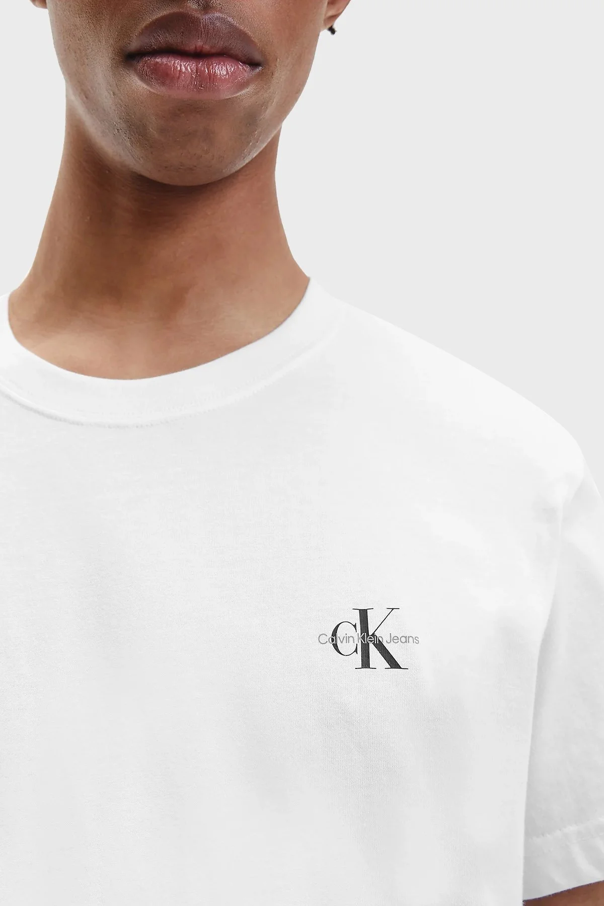 Calvin Klein Regular Fit Bisiklet Yaka Organik Pamuklu 2 Pack Erkek T Shirt J30J320199 BEH SİYAH - 4
