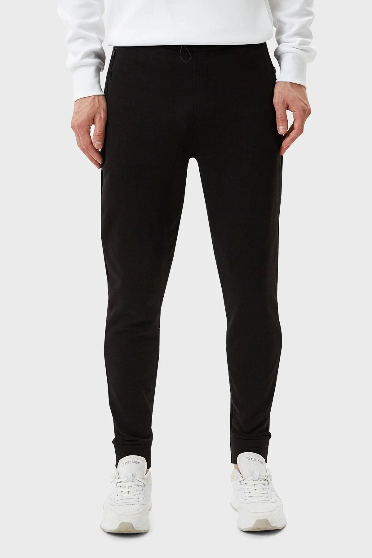 Calvin Klein Regular Fit Cepli Pamuklu Jogger Erkek Pantolon K10K109719 BEH SİYAH - 2